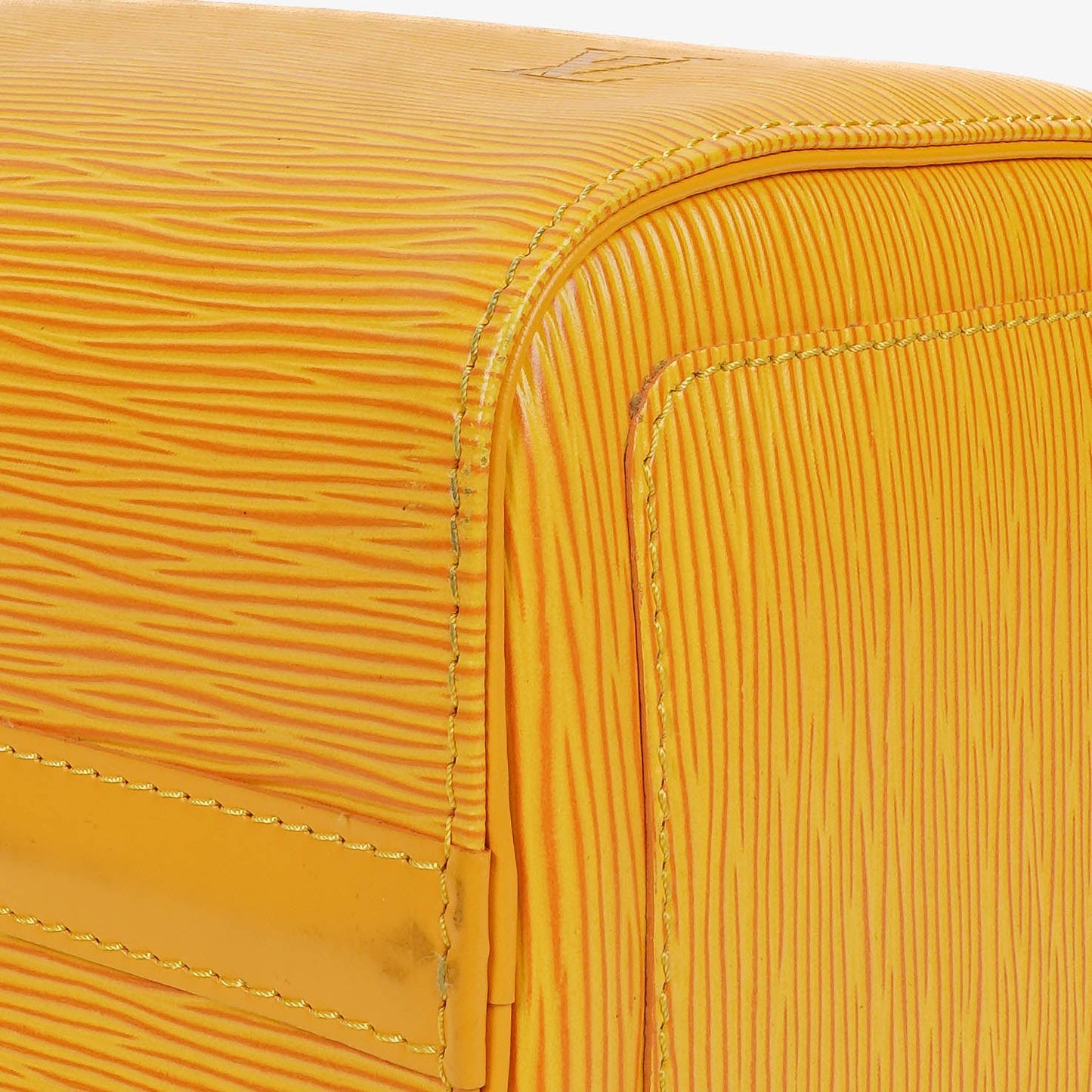 Louis Vuitton  25 Yellow EPI Leather Handbag