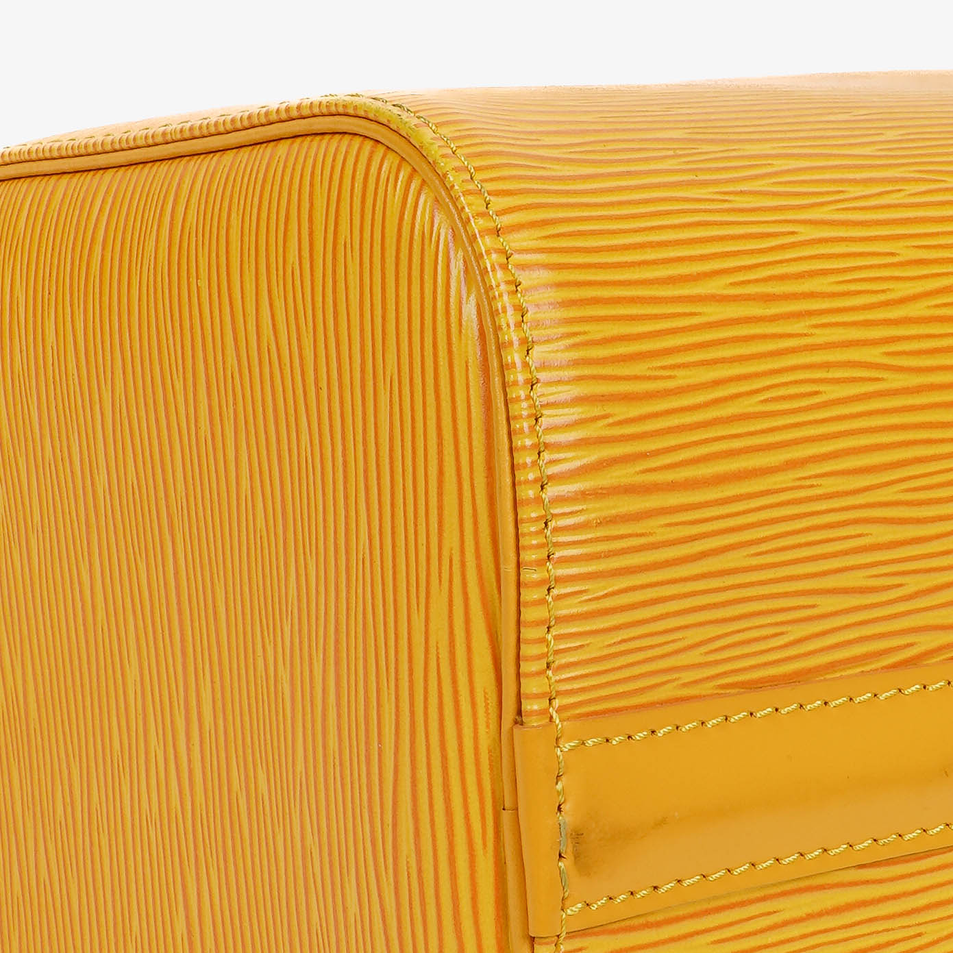 Louis Vuitton  25 Yellow EPI Leather Handbag