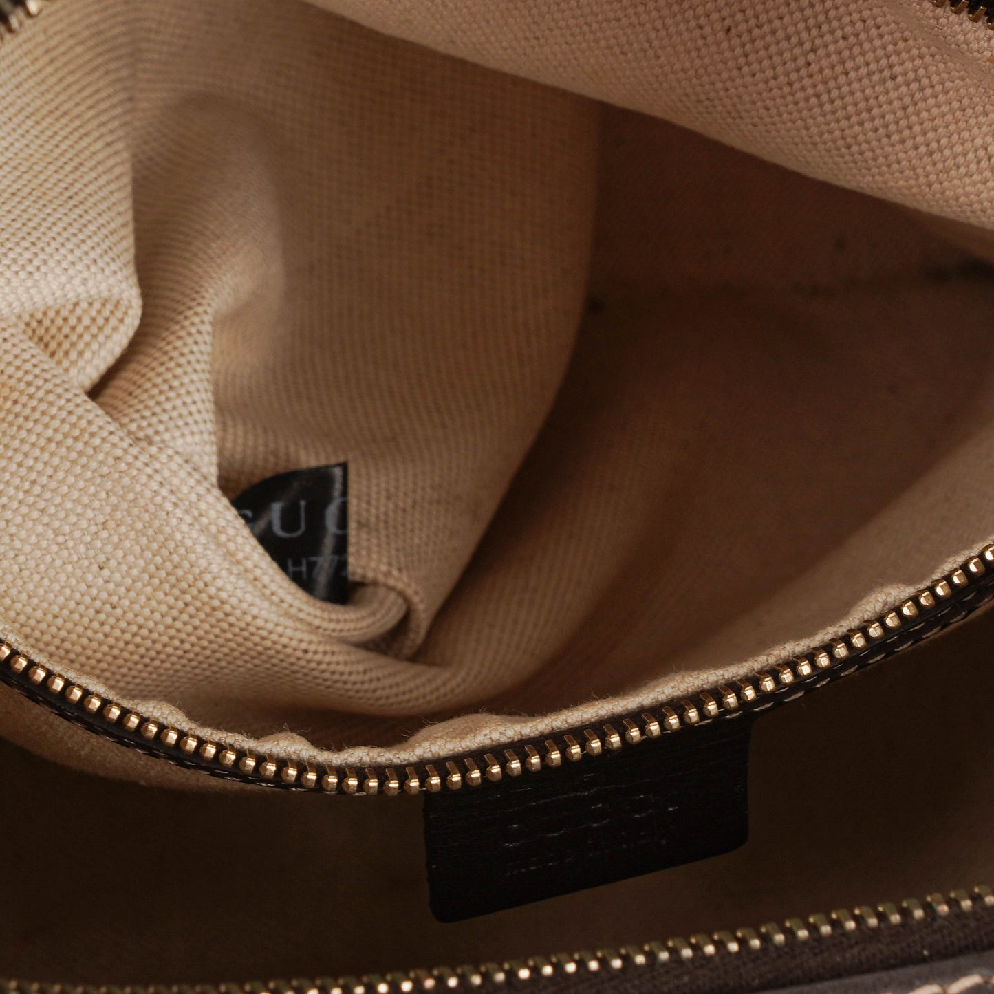 Gucci GG Canvas Lovely Heart Hobo Bag