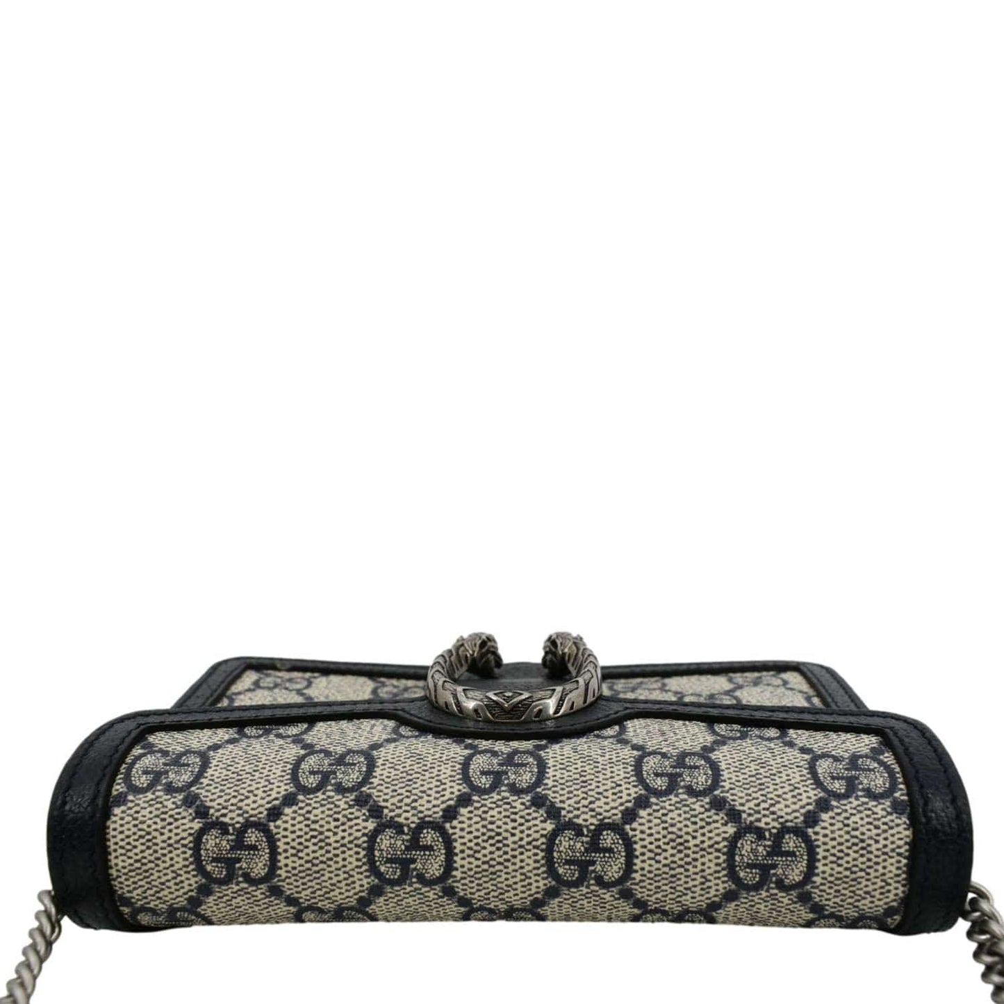 GUCCI Dionysus GG Super Mini Canvas Crossbody Bag Beige 446482