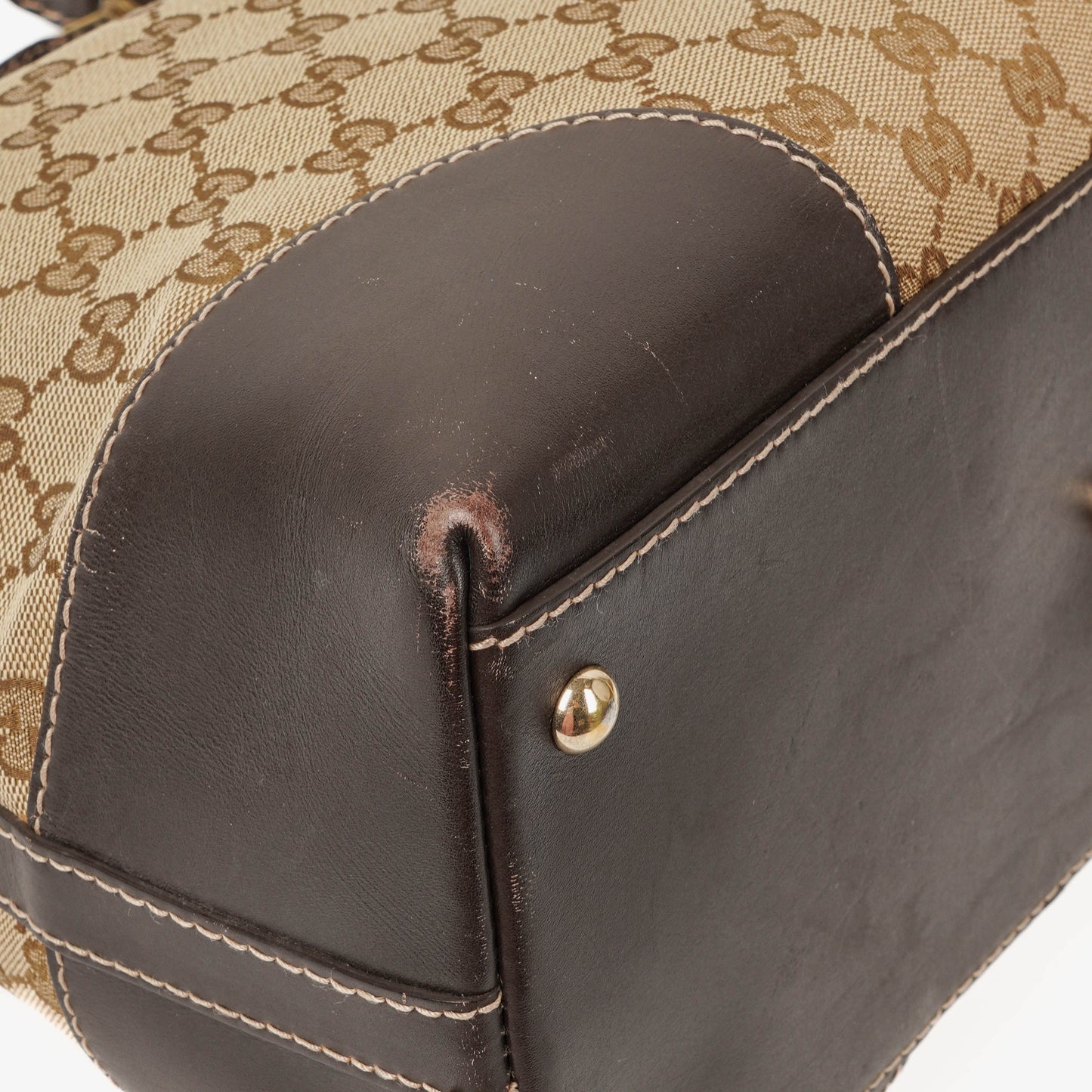 Gucci GG Canvas Lovely Heart Hobo Bag
