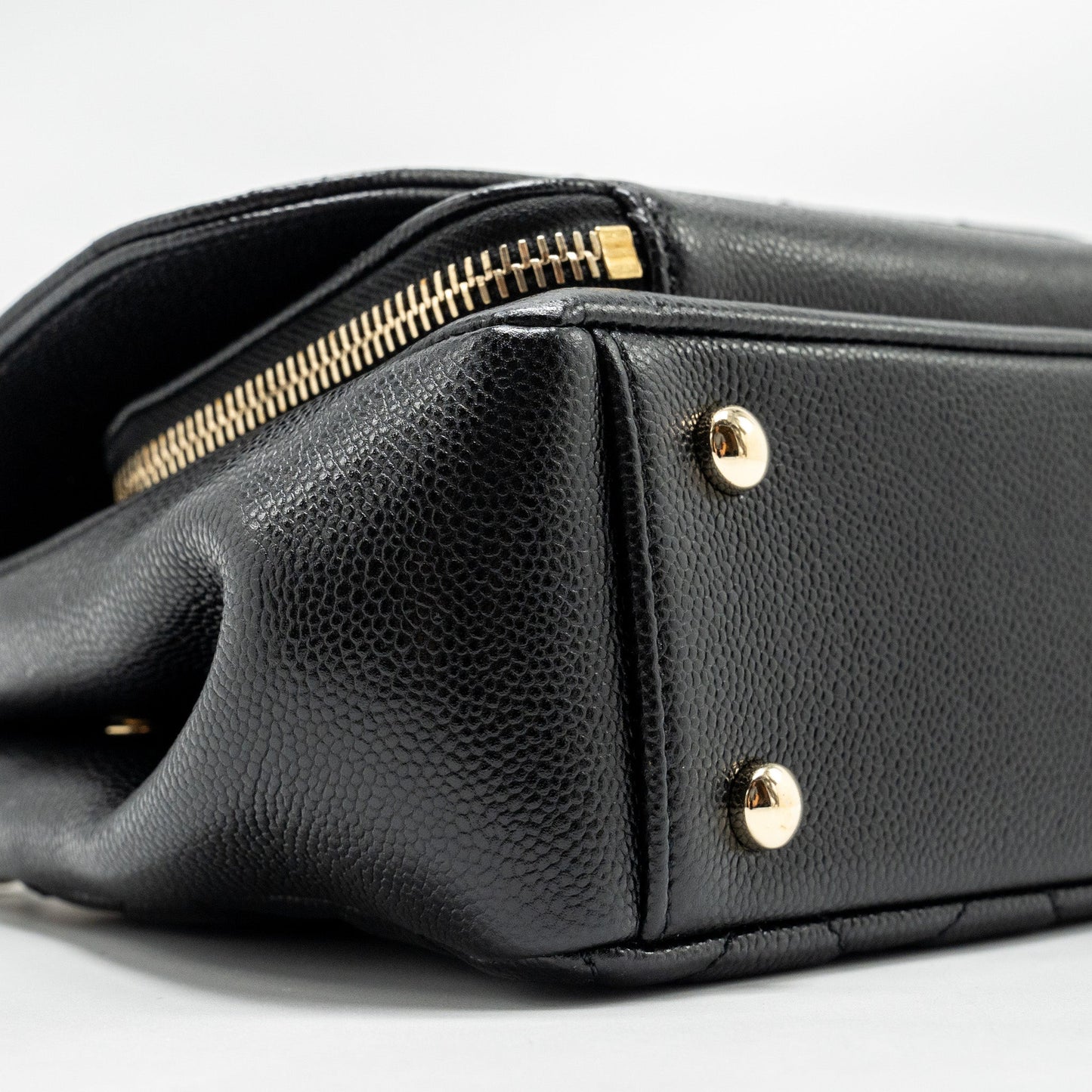 Chanel Small Business Affinity Caviar Black L (Microchip)