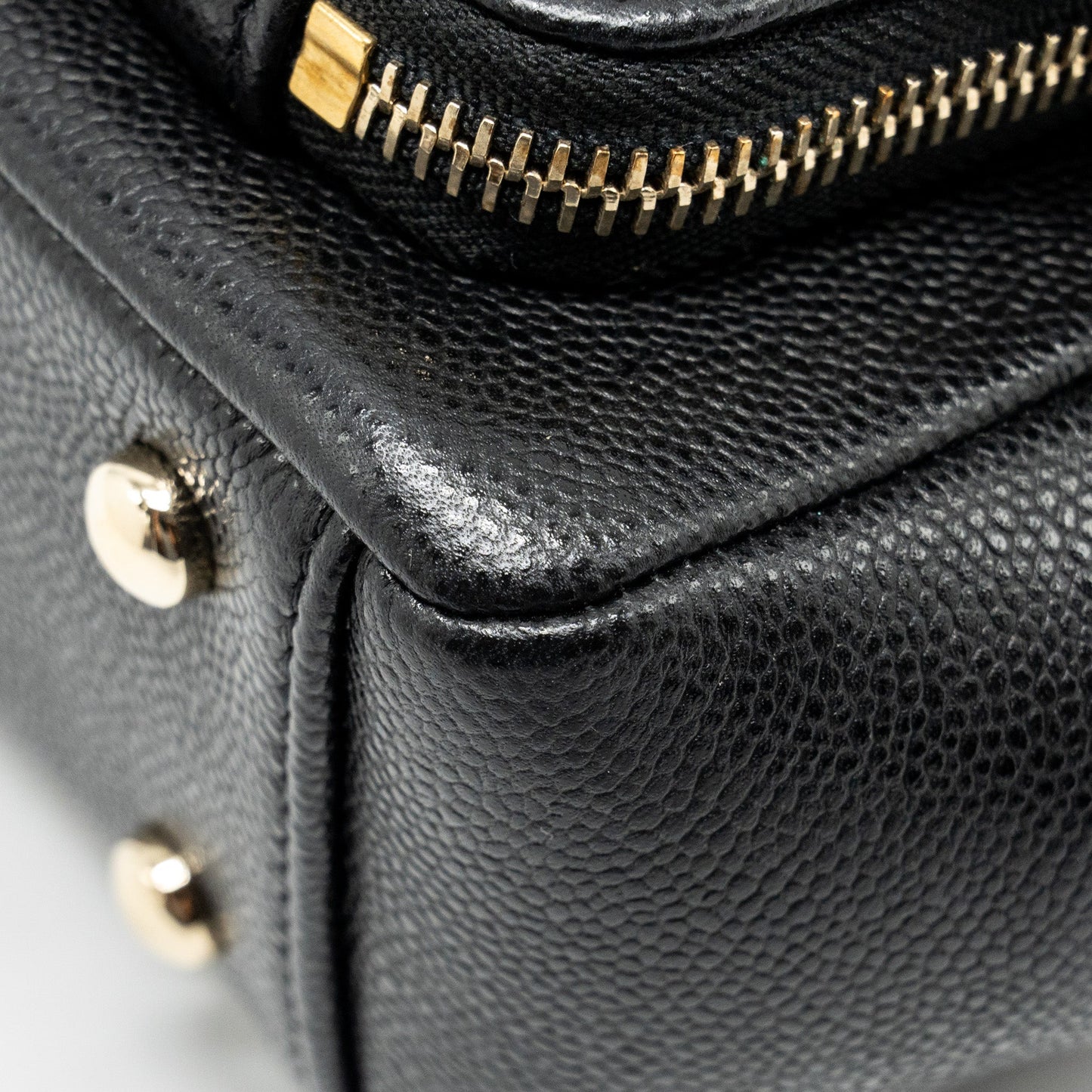 Chanel Small Business Affinity Caviar Black L (Microchip)