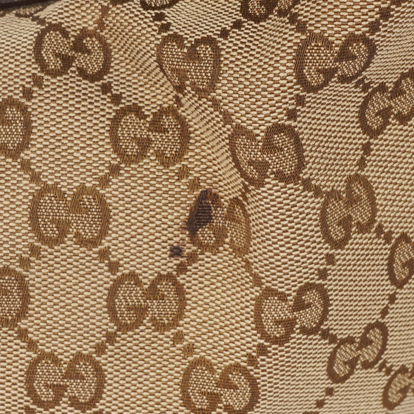 Gucci GG Canvas Lovely Heart Hobo Bag