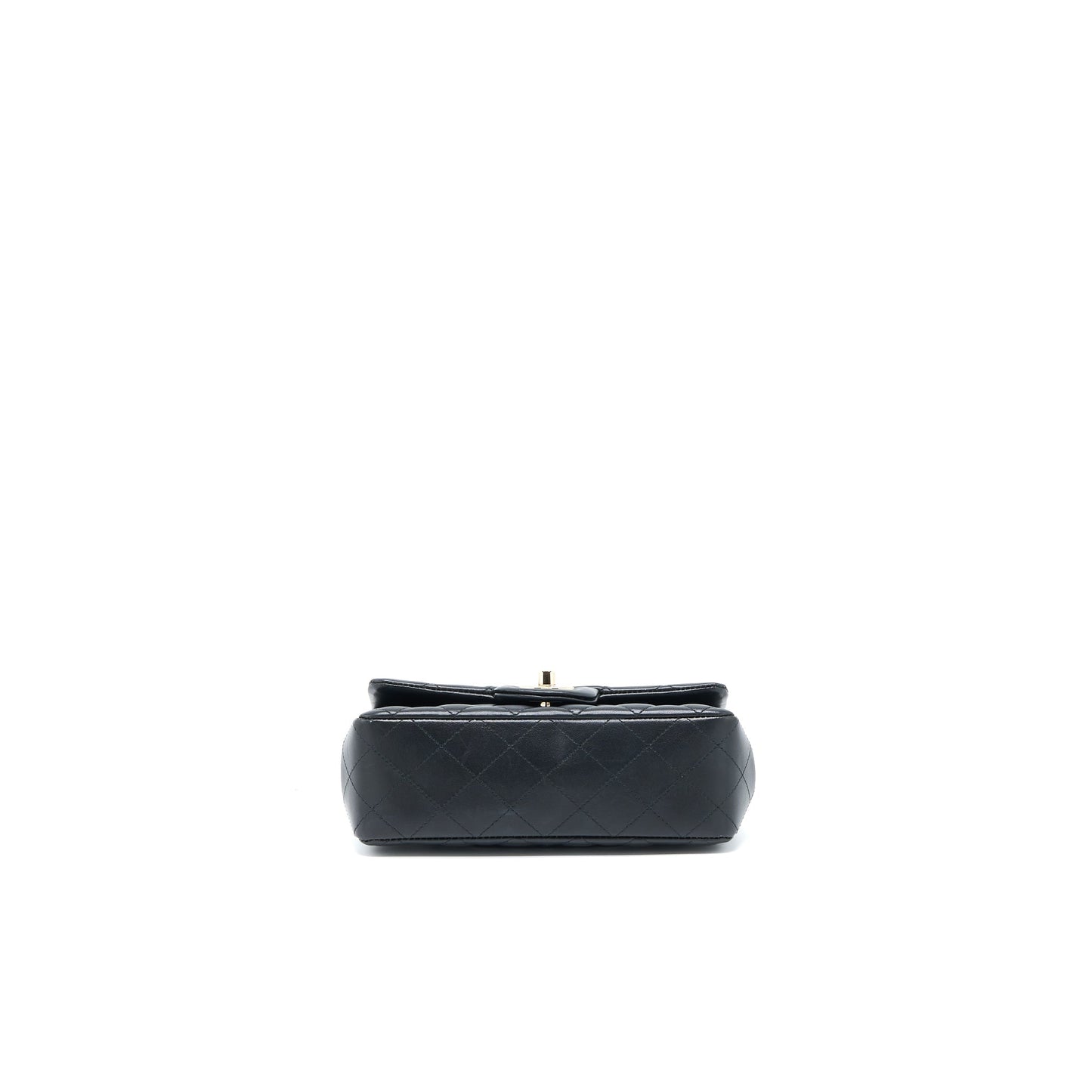 Chanel Mini Rectangular with Coco Bag Charm Limited Edition Lambskin Black L