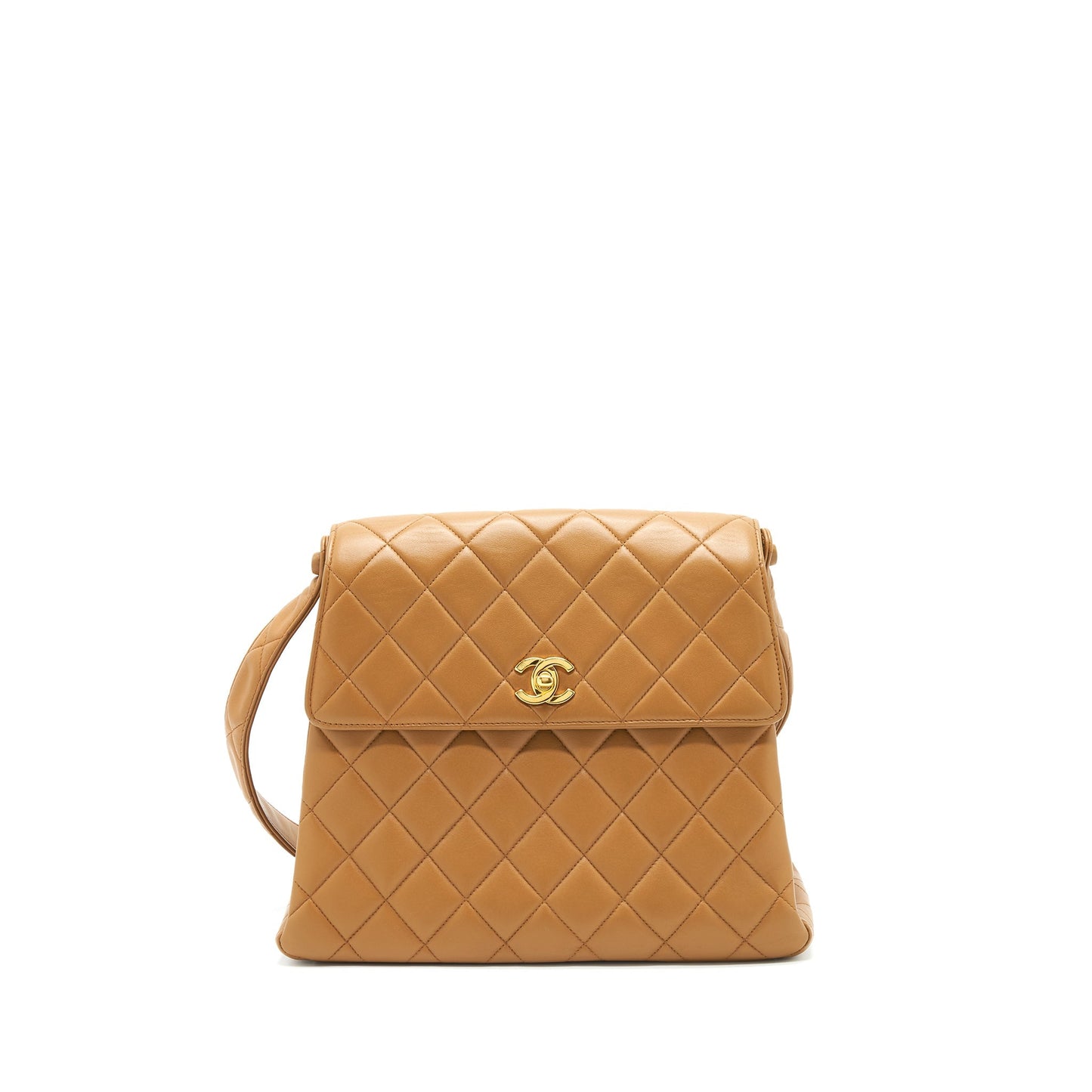 Chanel  Kelly Shoulder Bag Dark Beige