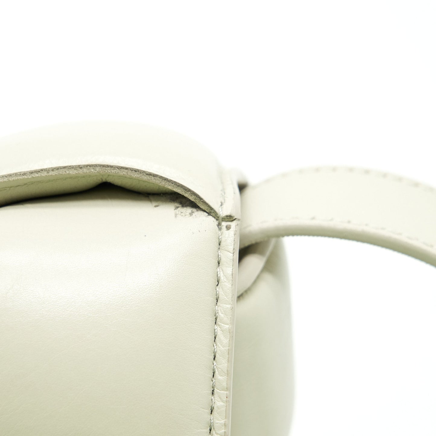 bottega Veneta Padded Cassette Chalk