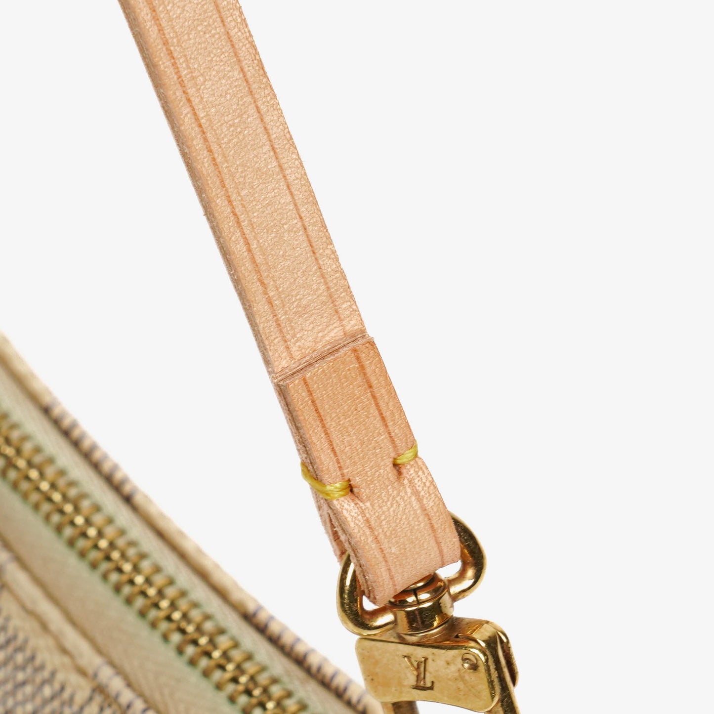 Louis Vuitton Pochette Accessoires Damier Azur Clutch Handbag
