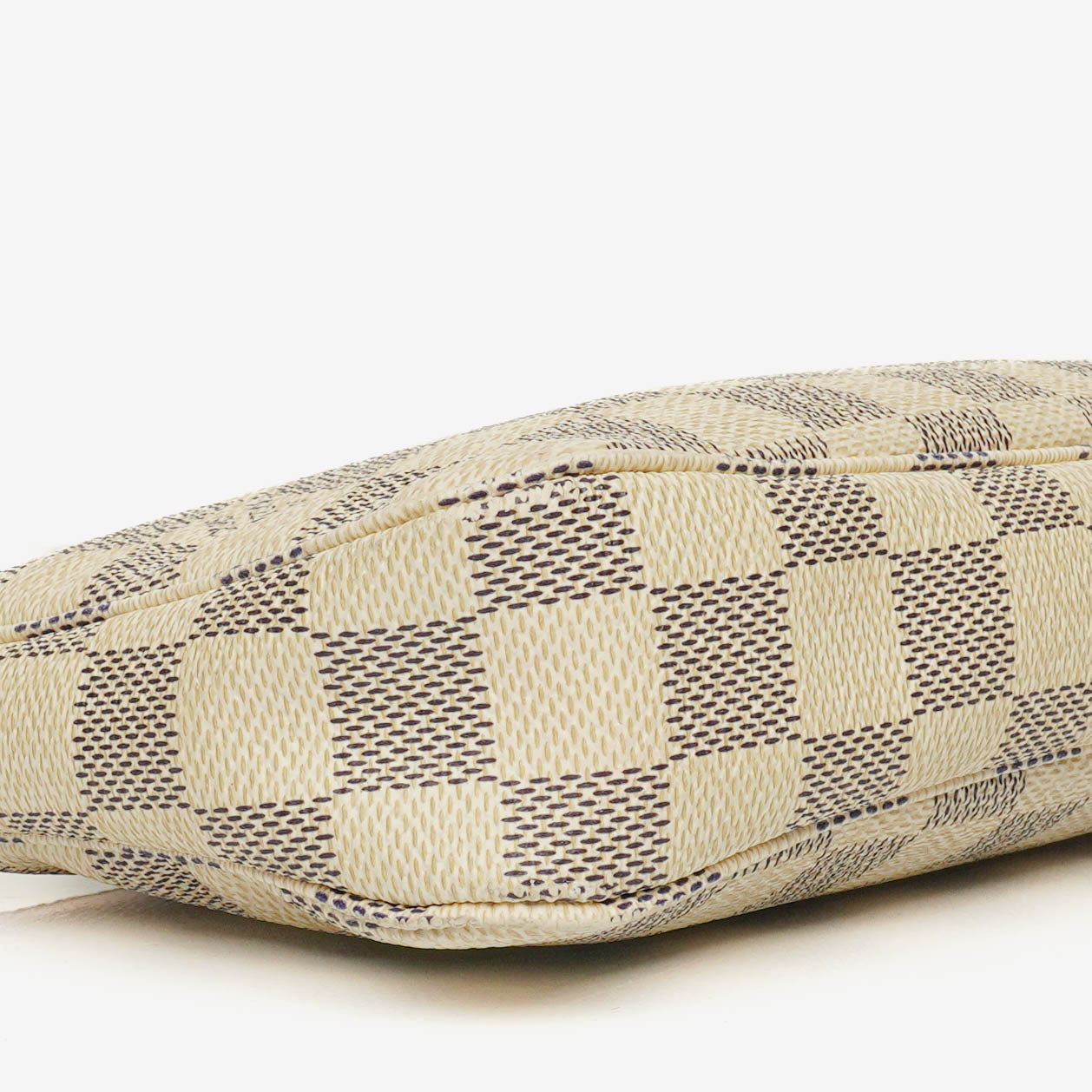 Louis Vuitton Pochette Accessoires Damier Azur Clutch Handbag