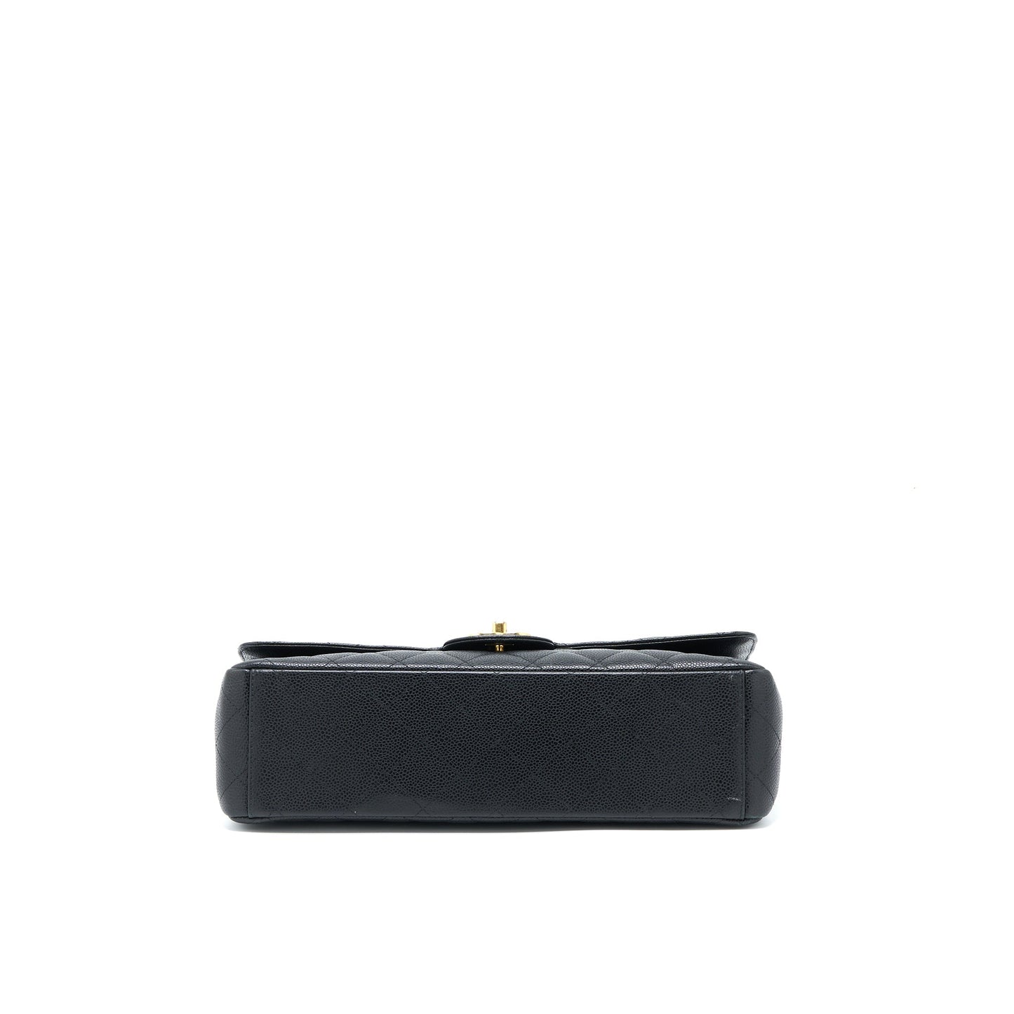 Chanel Maxi Classic Double Flap Bag Caviar Black