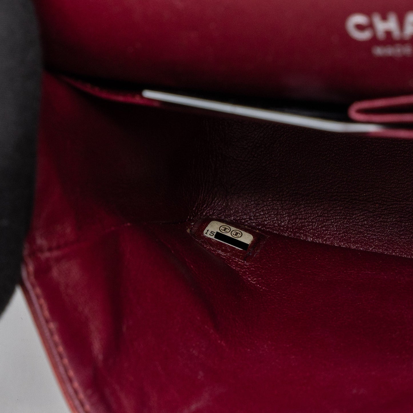 Chanel Medium Classic Double Flap Bag Patent Red