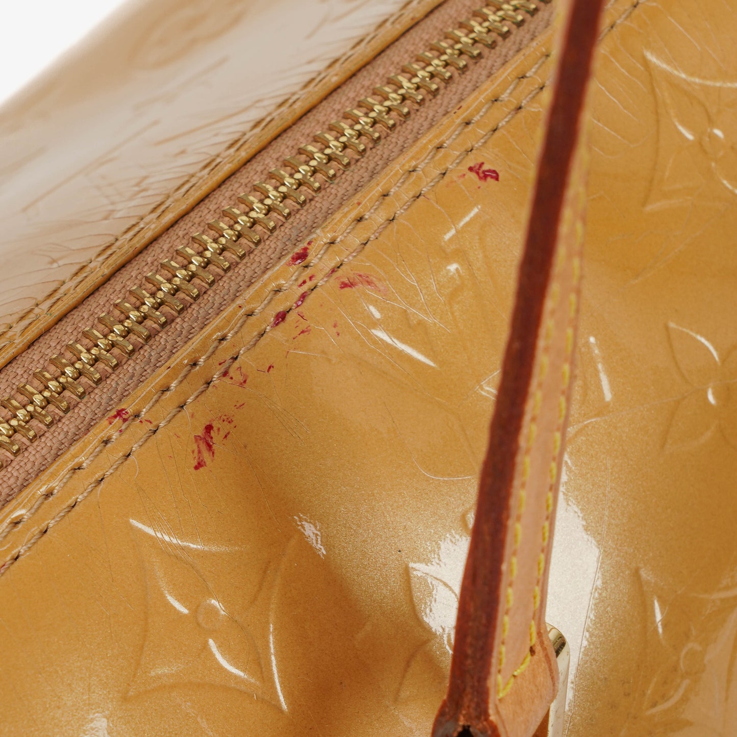 Louis Vuitton Papillon 30 Bedford Monogram Vernis Leather Bag