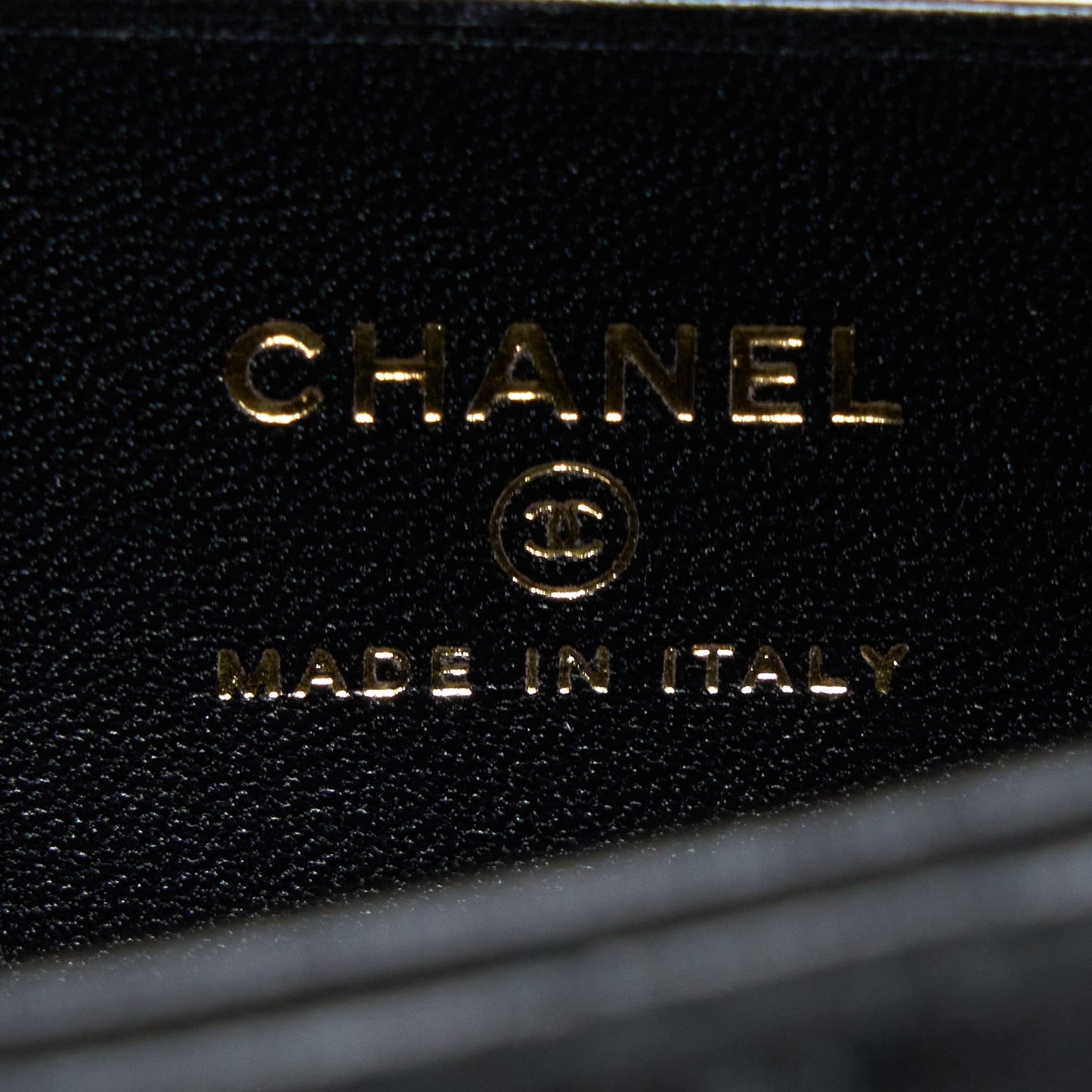 Chanel 22B Flap Bag With Enamel Top Handle Lambskin Black