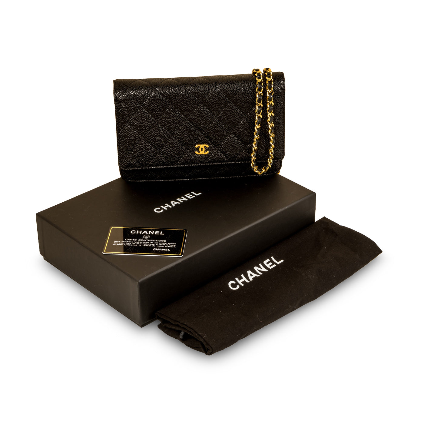 Chanel WOC - Caviar - GHW