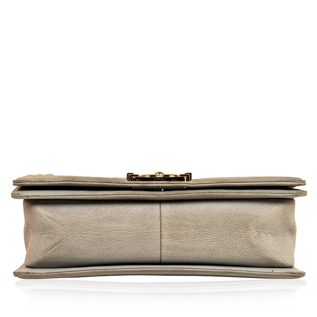Chanel Boy Bag - Matte Caviar - Medium