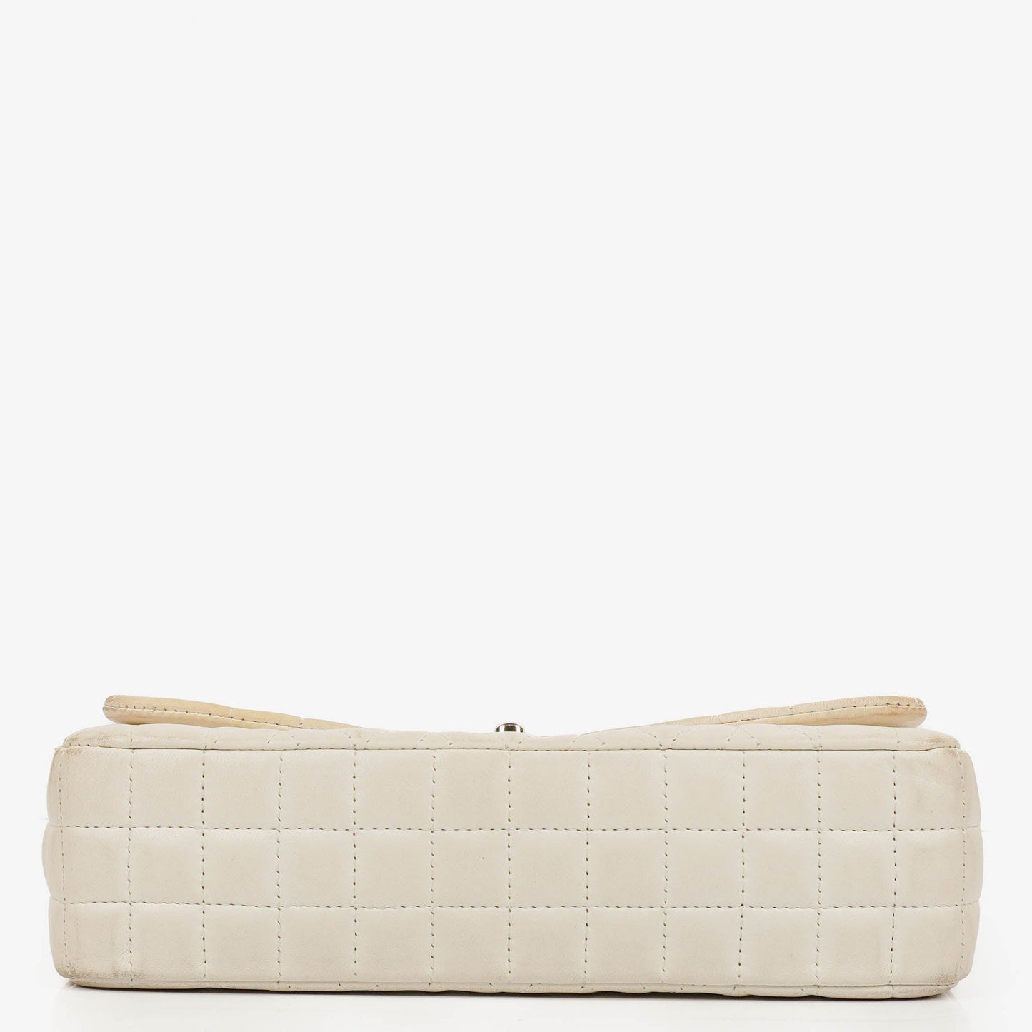 Chanel Neutral Lady Graphic Quilted Leather Flap Bag