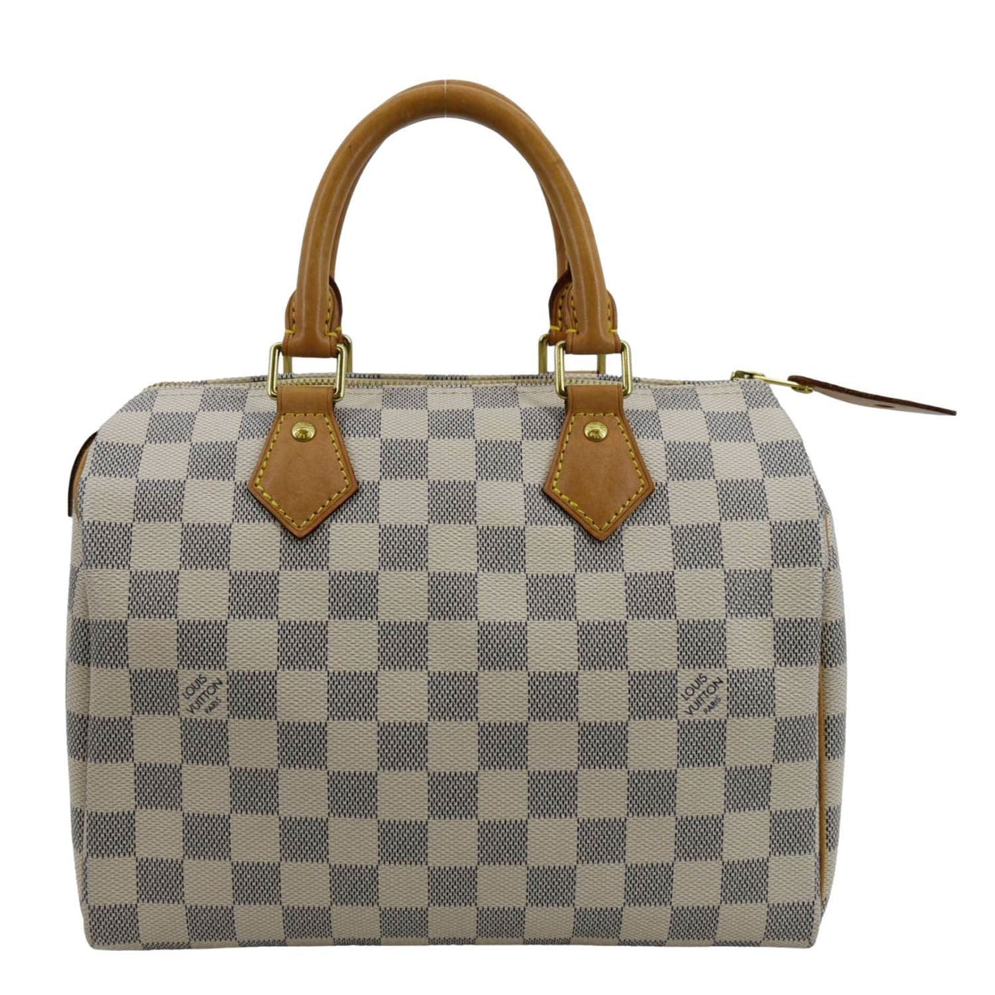 LOUIS VUITTON  25 Damier Azur Shoulder Bag White