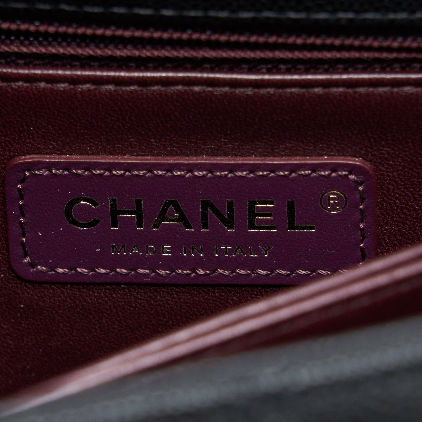Chanel Coco Handle Caviar Black L(Microchip)