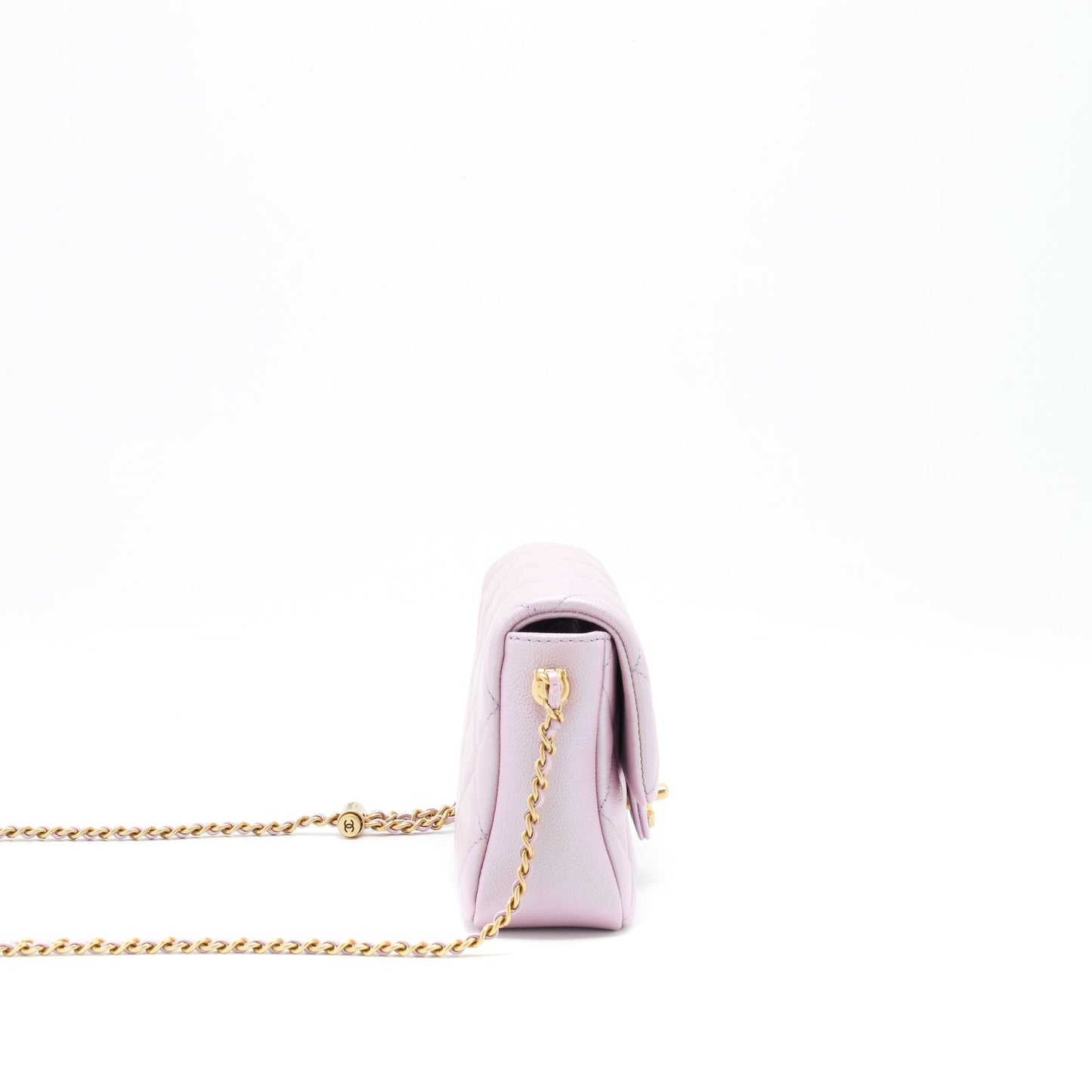 Chanel 21K My Perfect Mini Flap Bag Caviar Pink
