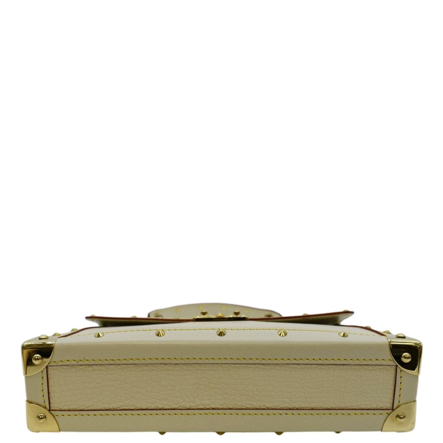 LOUIS VUITTON Suhali L'aimable Leather Shoulder Bag Off White