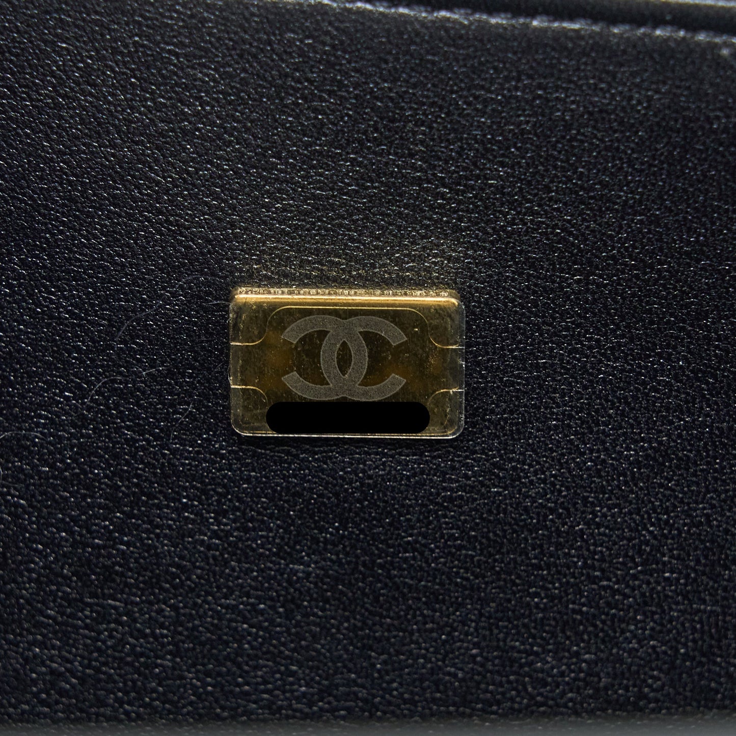 Chanel Medium Boy Bag Calfskin Black  (Microchip)