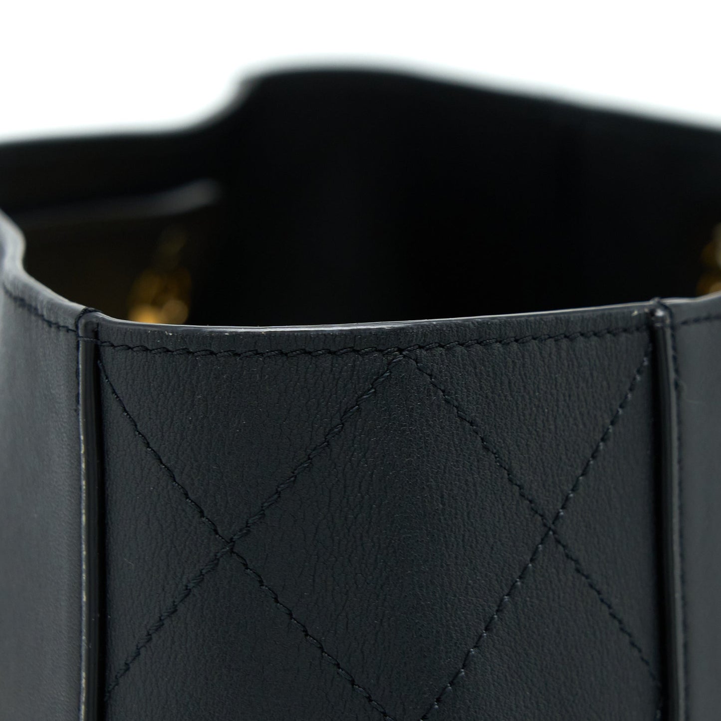 Chanel Tote Bag Lambskin Black L