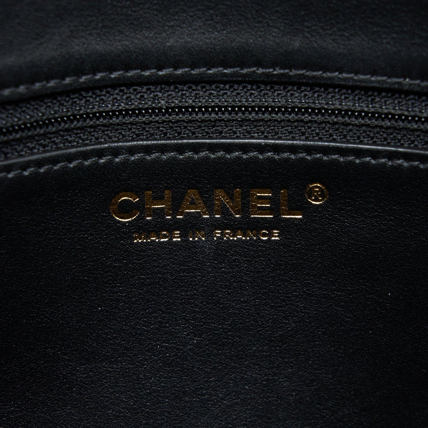 Chanel Tote Bag Lambskin Black L