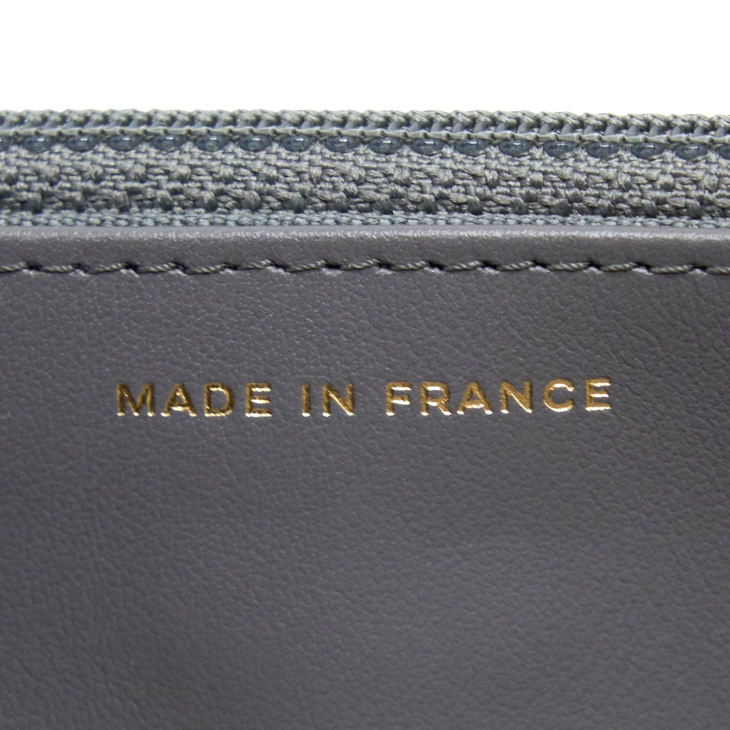 Chanel 22A Boy Wallet On Chain Grained Calfskin Dark Grey Brushed  (Microchip)