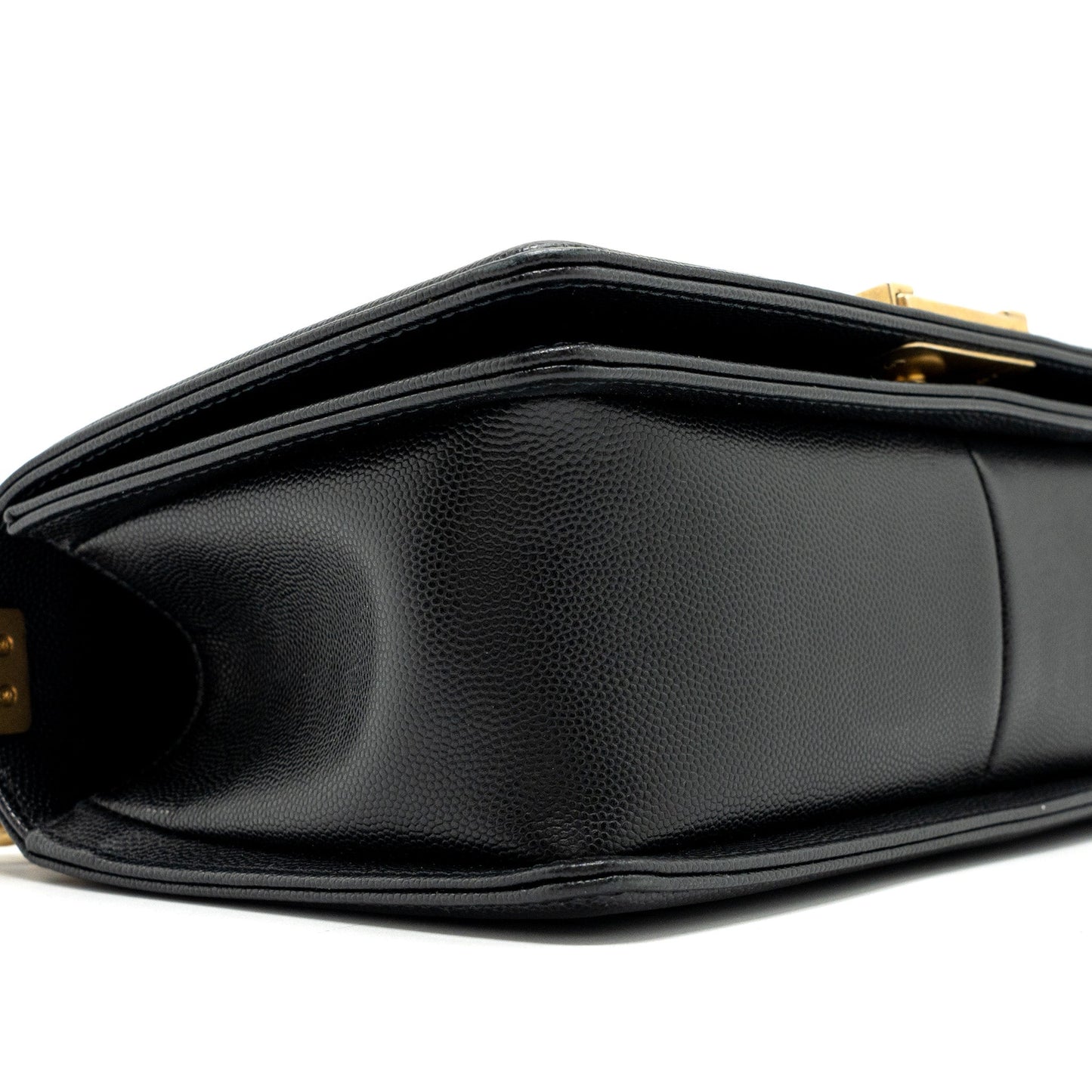 Chanel Medium Classic Boy Bag Caviar Black