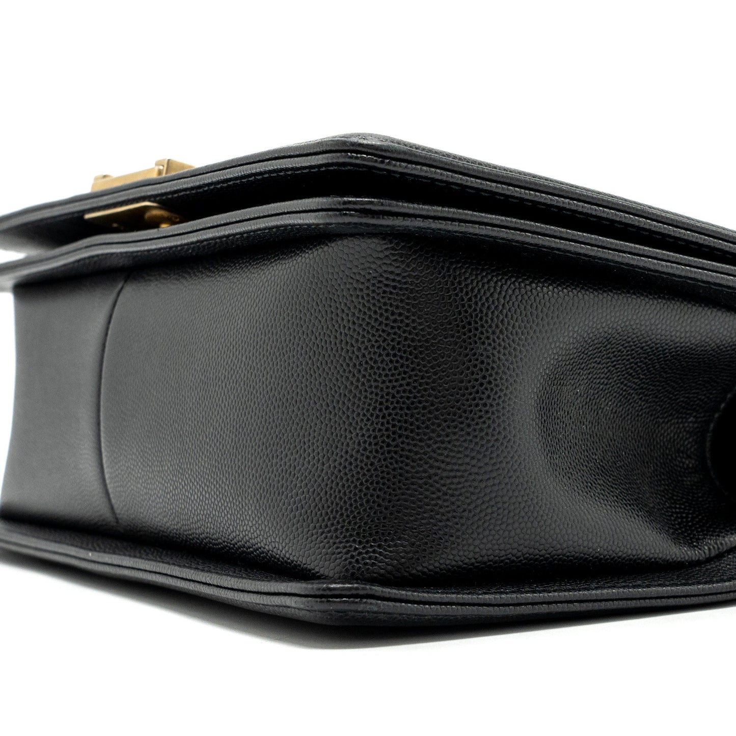 Chanel Medium Classic Boy Bag Caviar Black