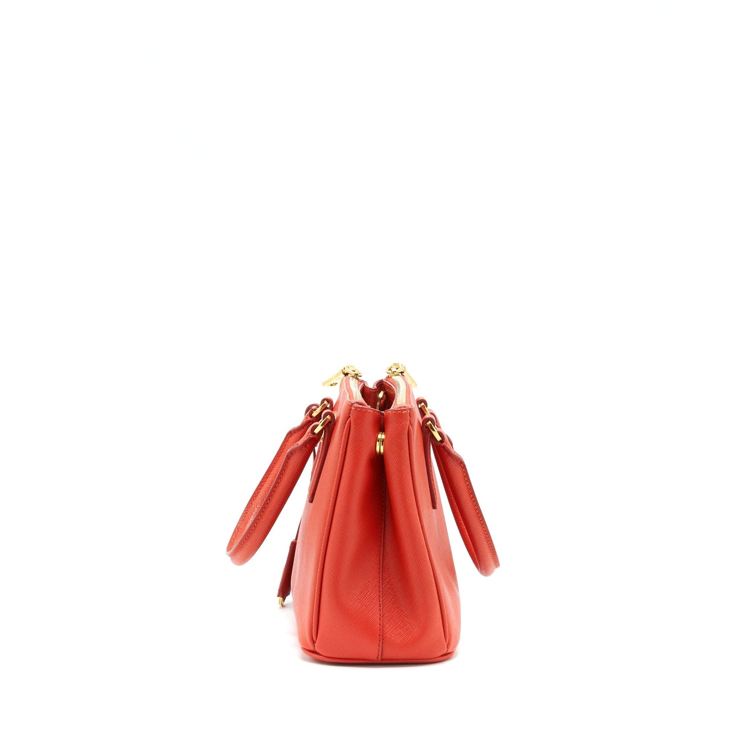 Prada top Handle /Crossbody Tote Purse Saffiano Red
