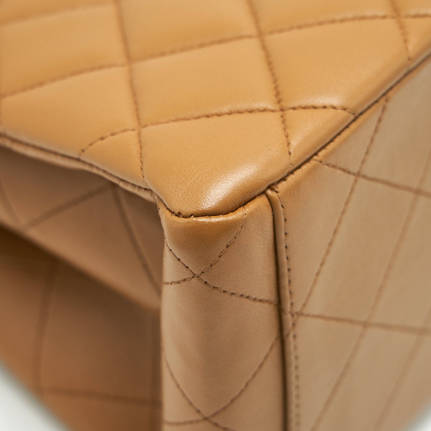 Chanel  Kelly Shoulder Bag Dark Beige