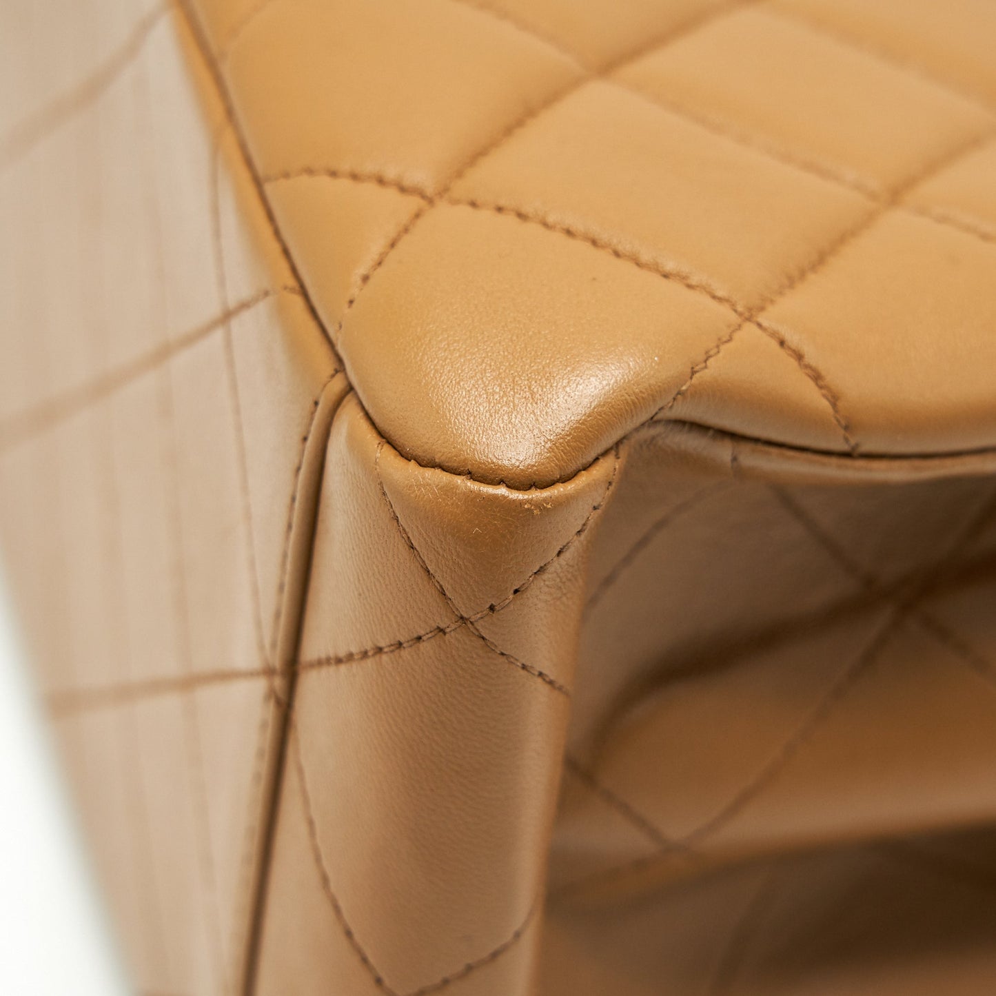 Chanel  Kelly Shoulder Bag Dark Beige