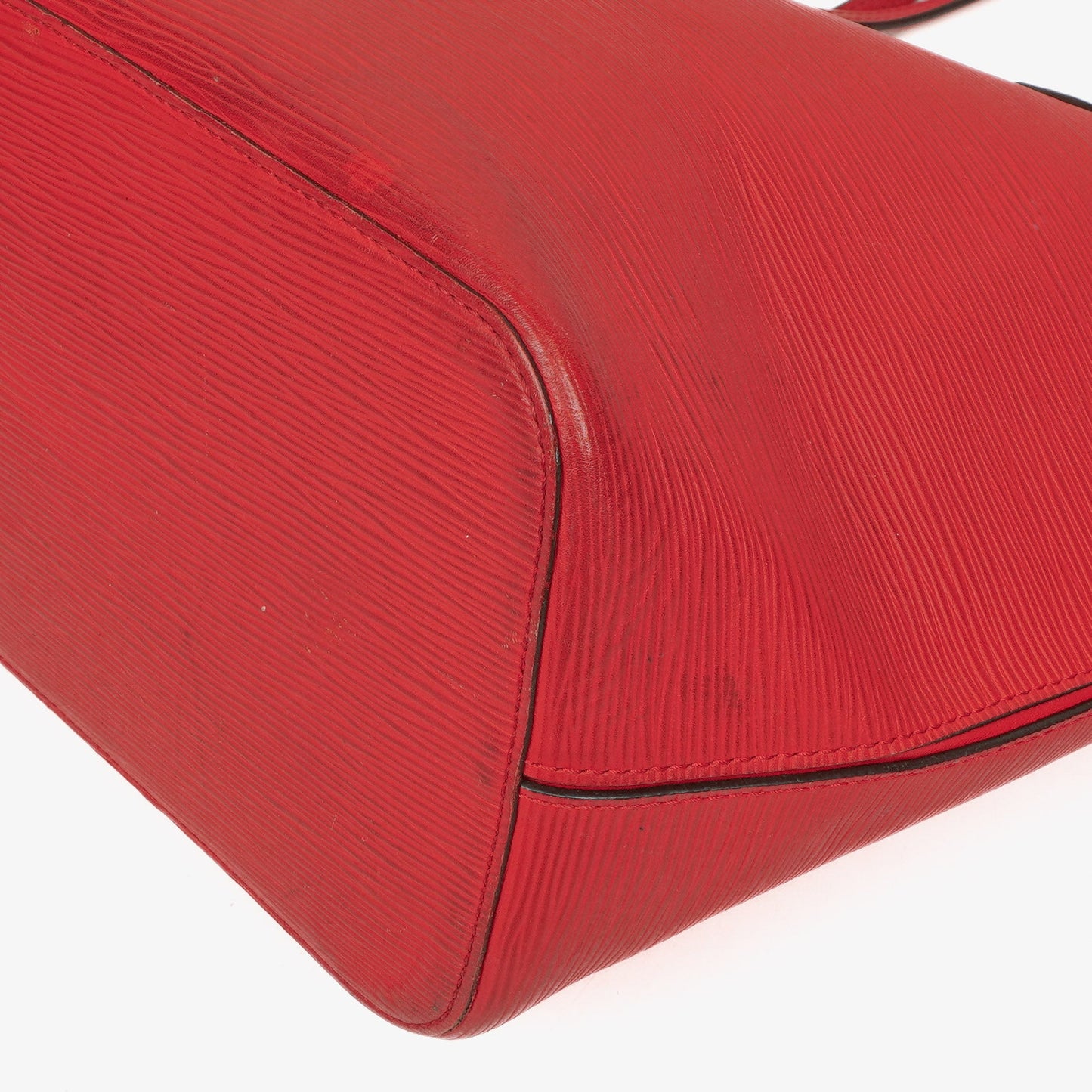 Louis Vuitton Neverfull GM In Red EPI Leather Tote Bag