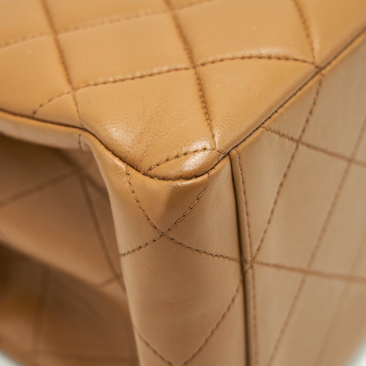 Chanel  Kelly Shoulder Bag Dark Beige