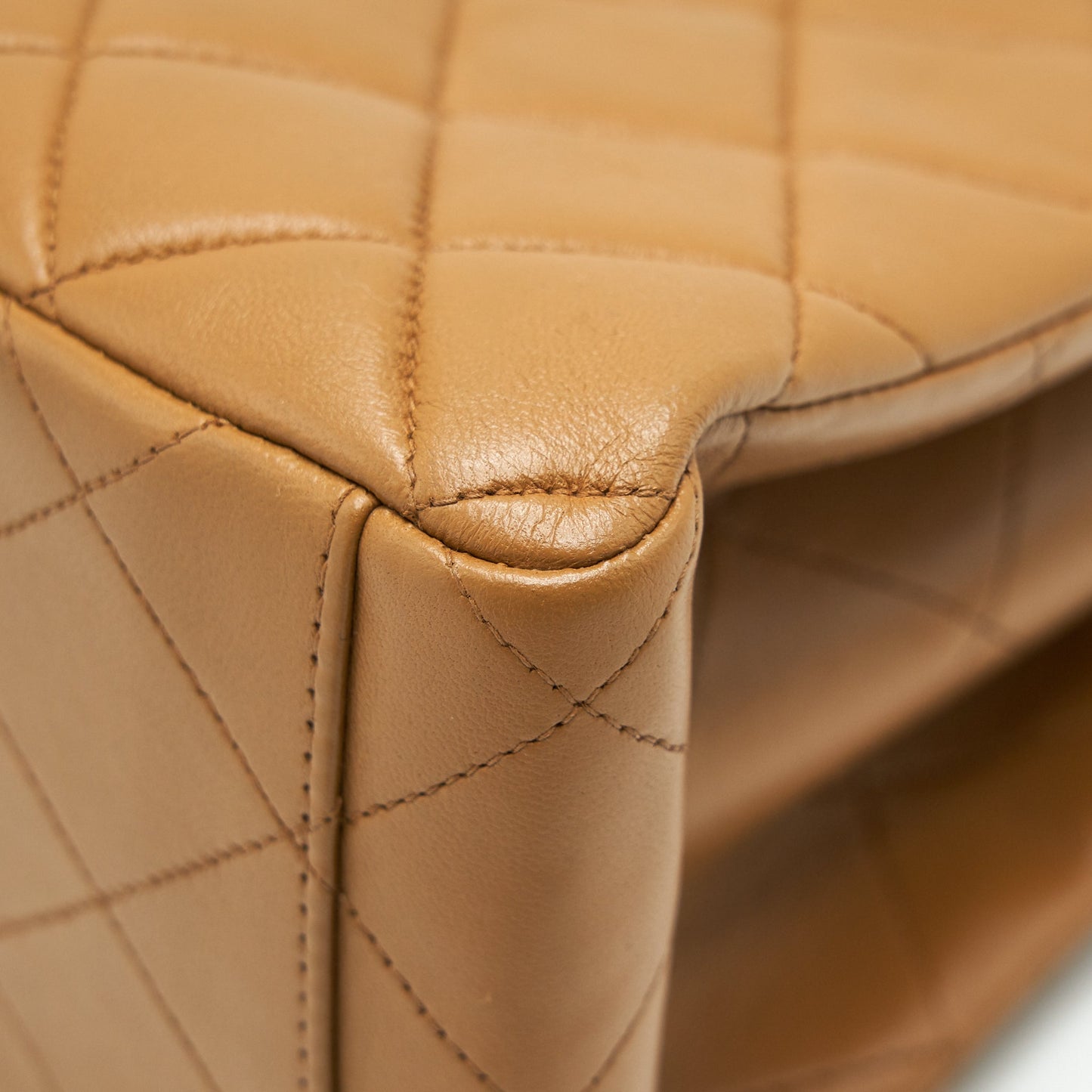 Chanel  Kelly Shoulder Bag Dark Beige