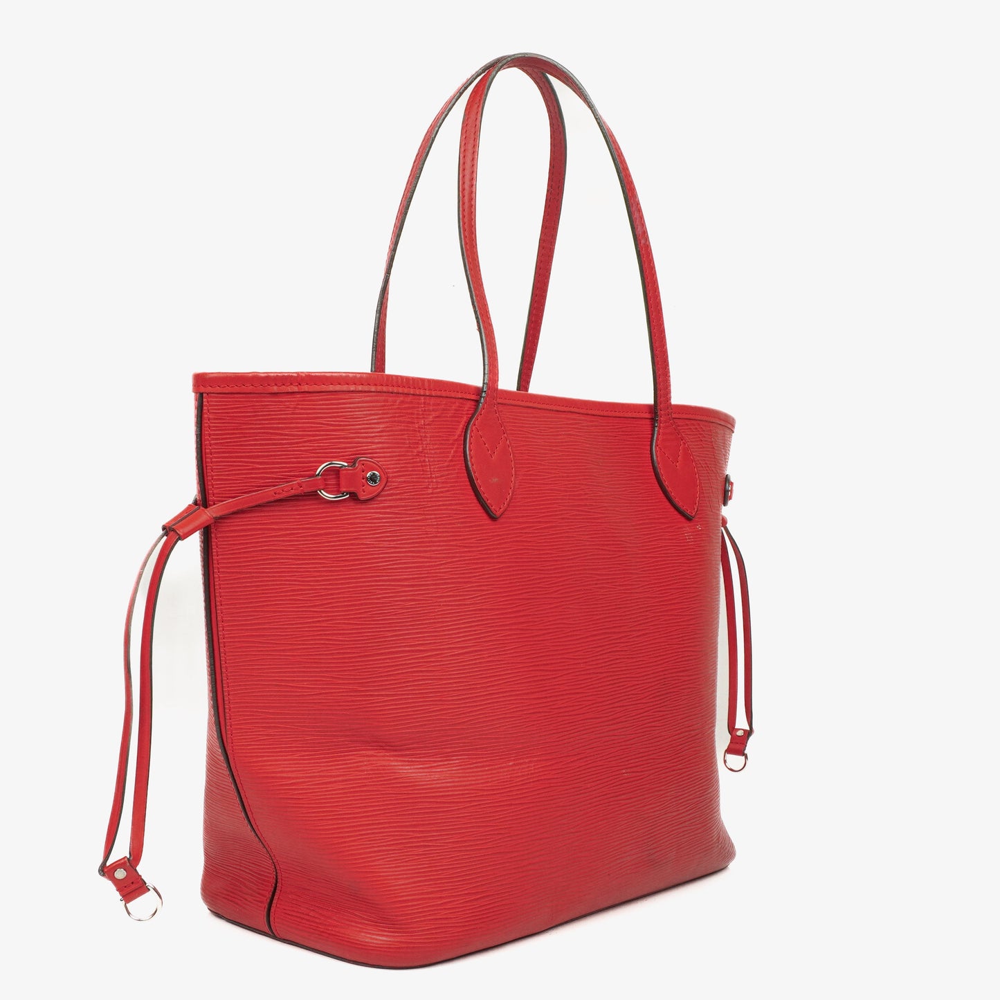 Louis Vuitton Neverfull GM In Red EPI Leather Tote Bag