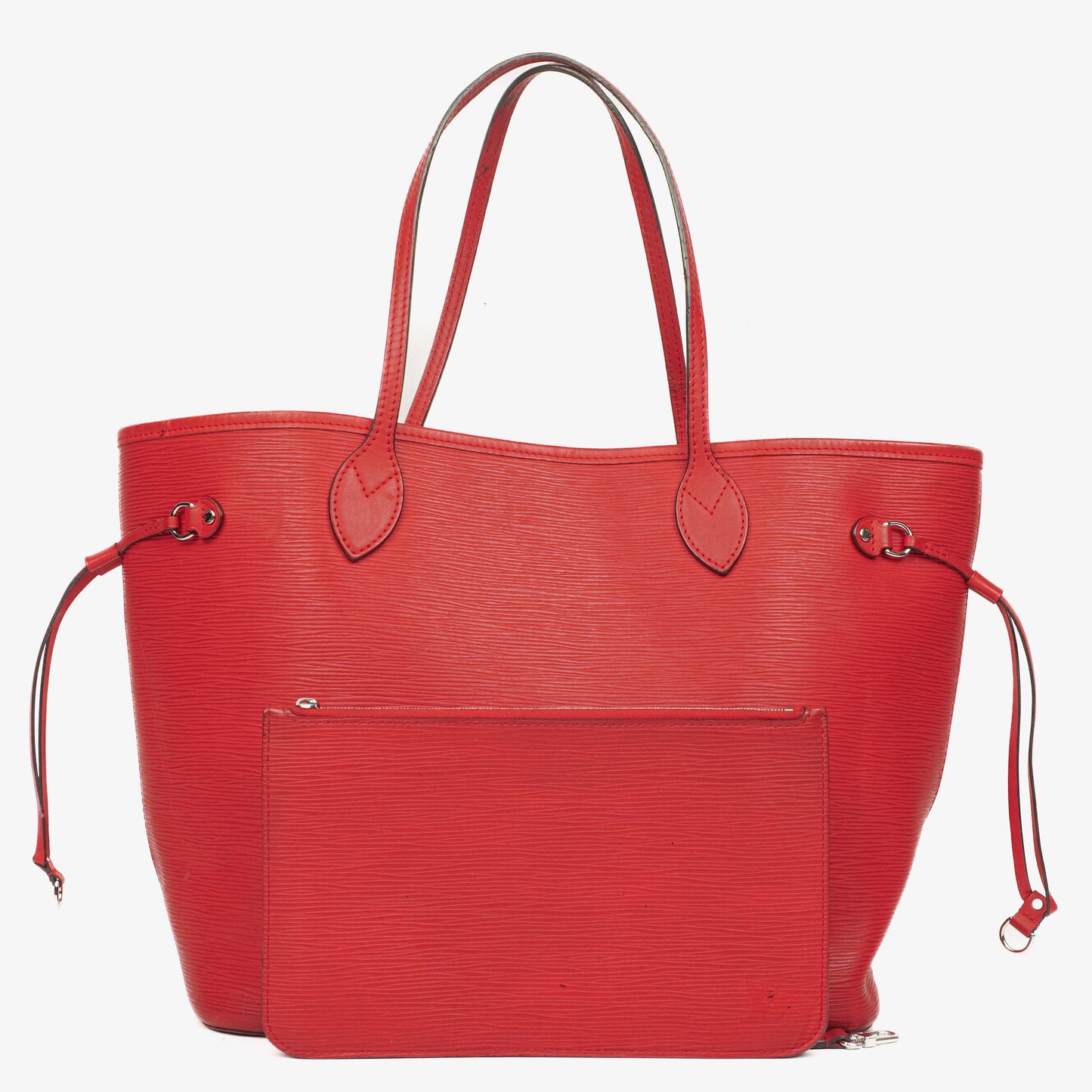 Louis Vuitton Neverfull GM In Red EPI Leather Tote Bag