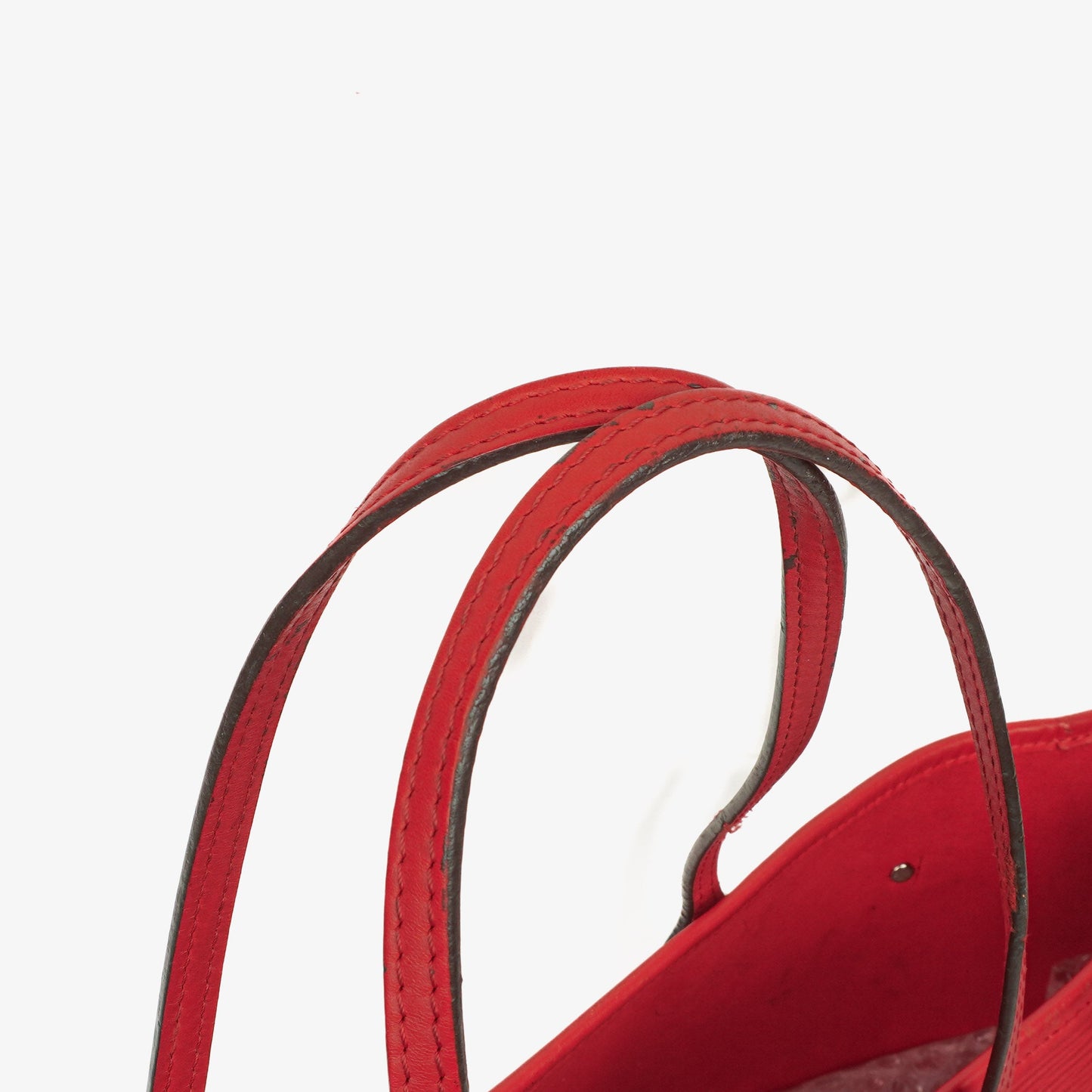 Louis Vuitton Neverfull GM In Red EPI Leather Tote Bag