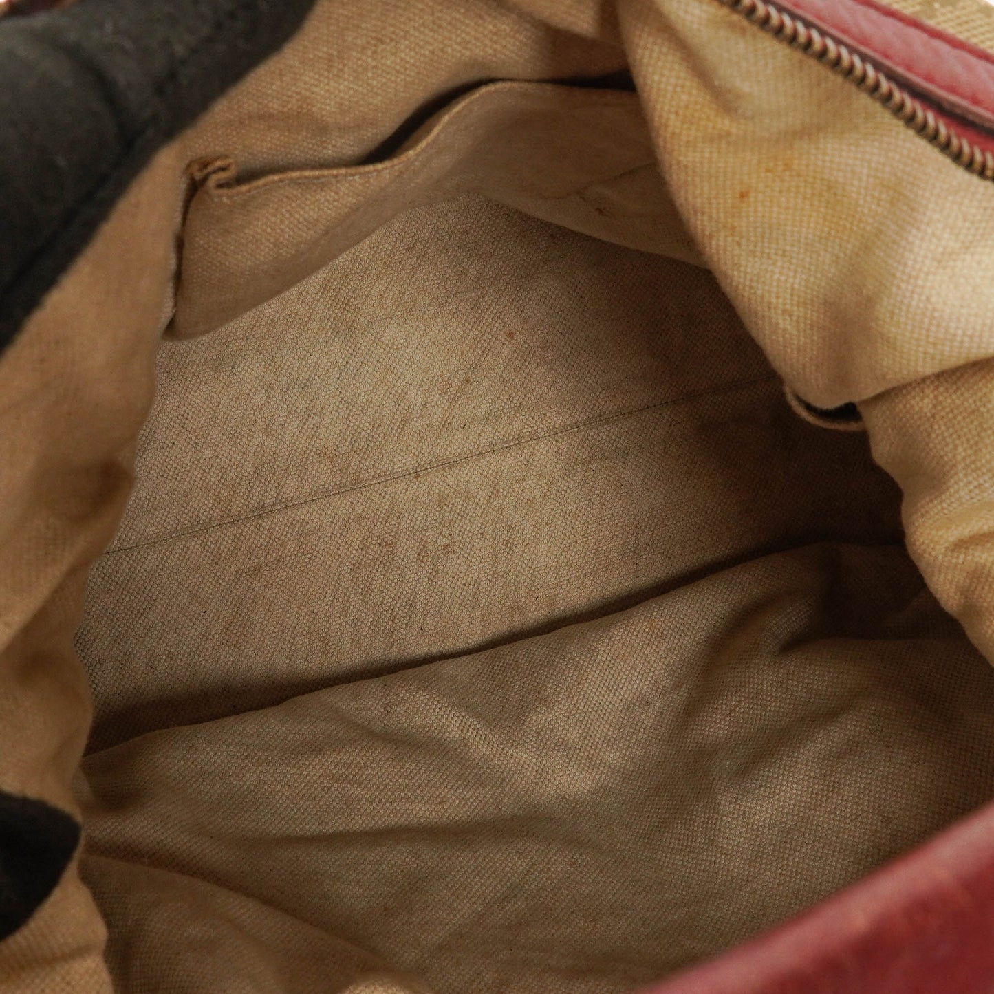 Gucci Miss GG Original Beige/Raspberry GG Canvas Hobo Bag