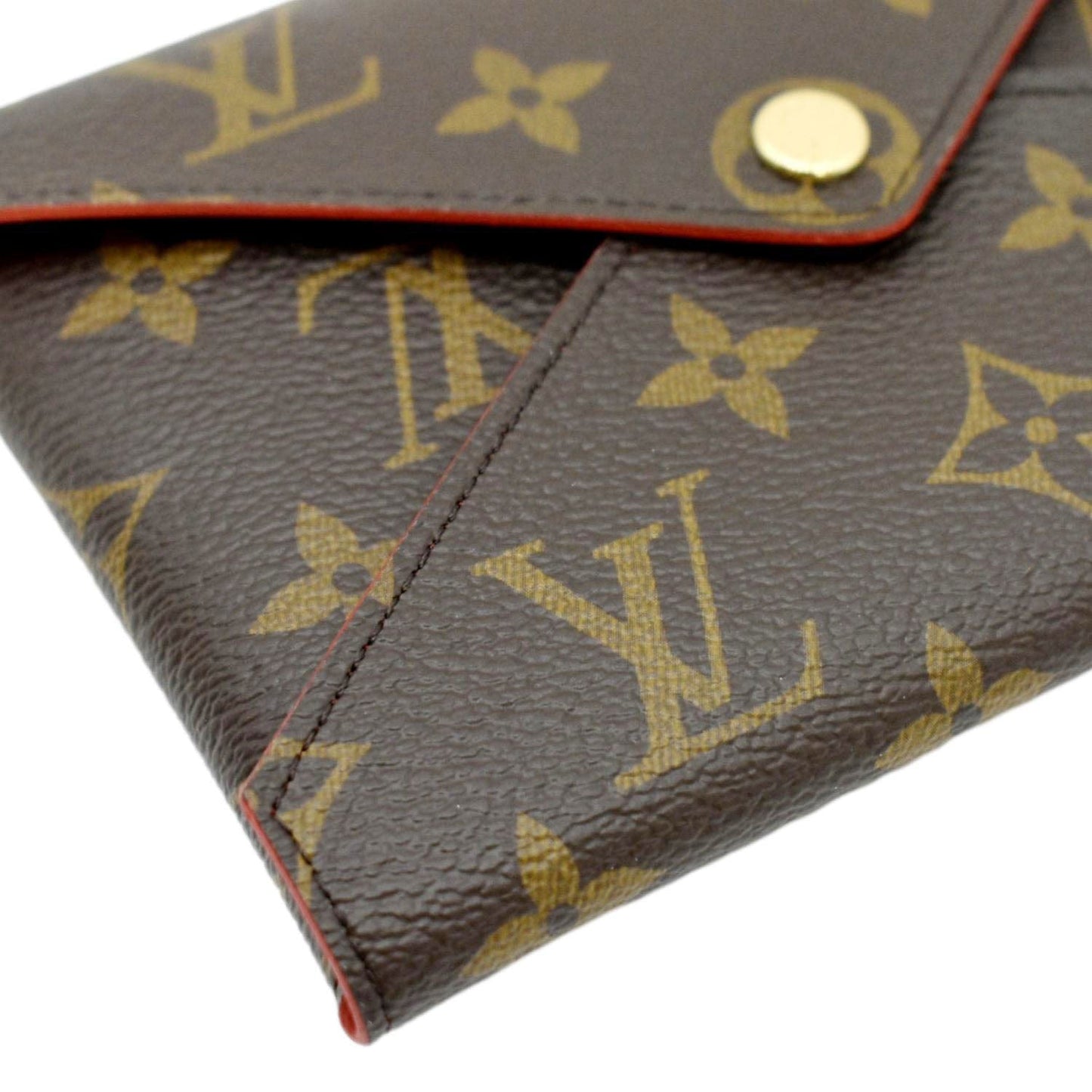 LOUIS VUITTON Kirigami Medium Monogram Canvas Pochette Brown