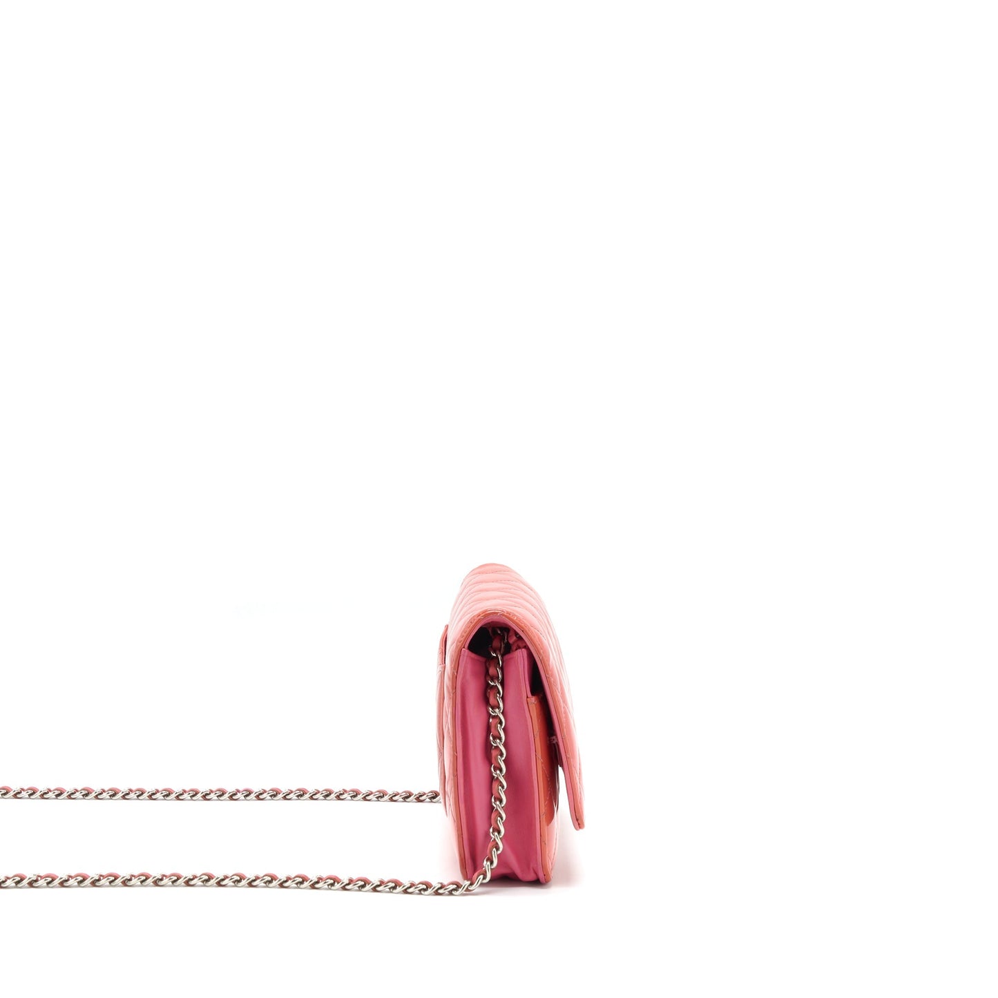 Chanel Wallet On Chains Red Patent