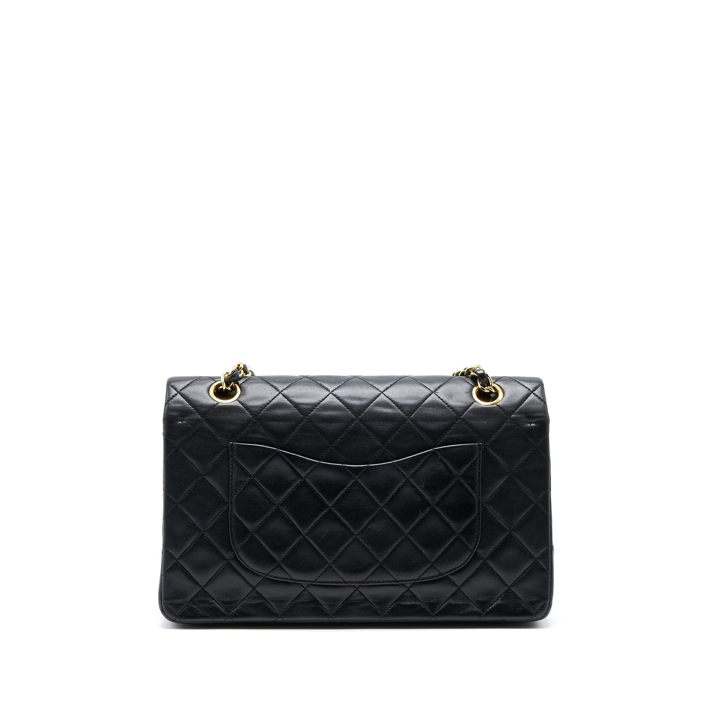 Chanel  Medium Flap Bag Lambskin Black