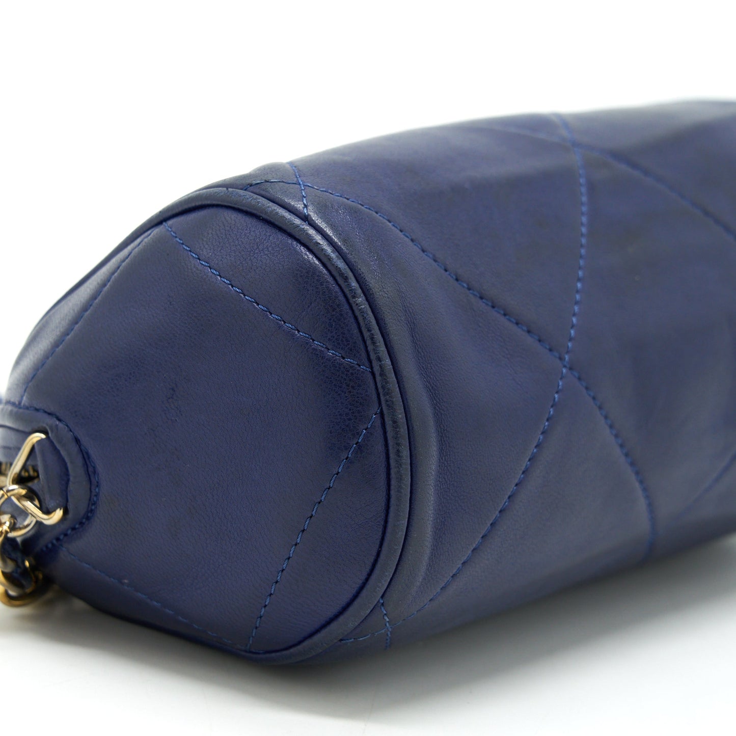 Chanel  Barrel Bag Lambskin Navy