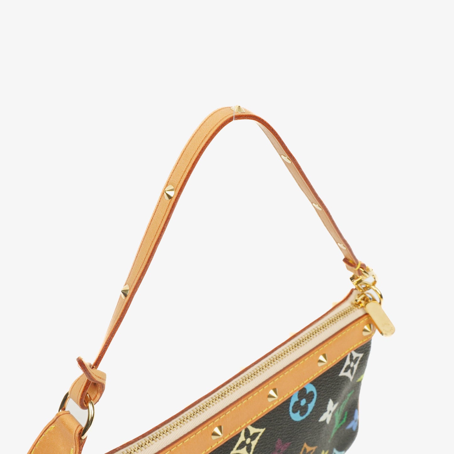 Louis Vuitton Takashi Murakami Pochette Accessoire Multicolor Clutch Handbag