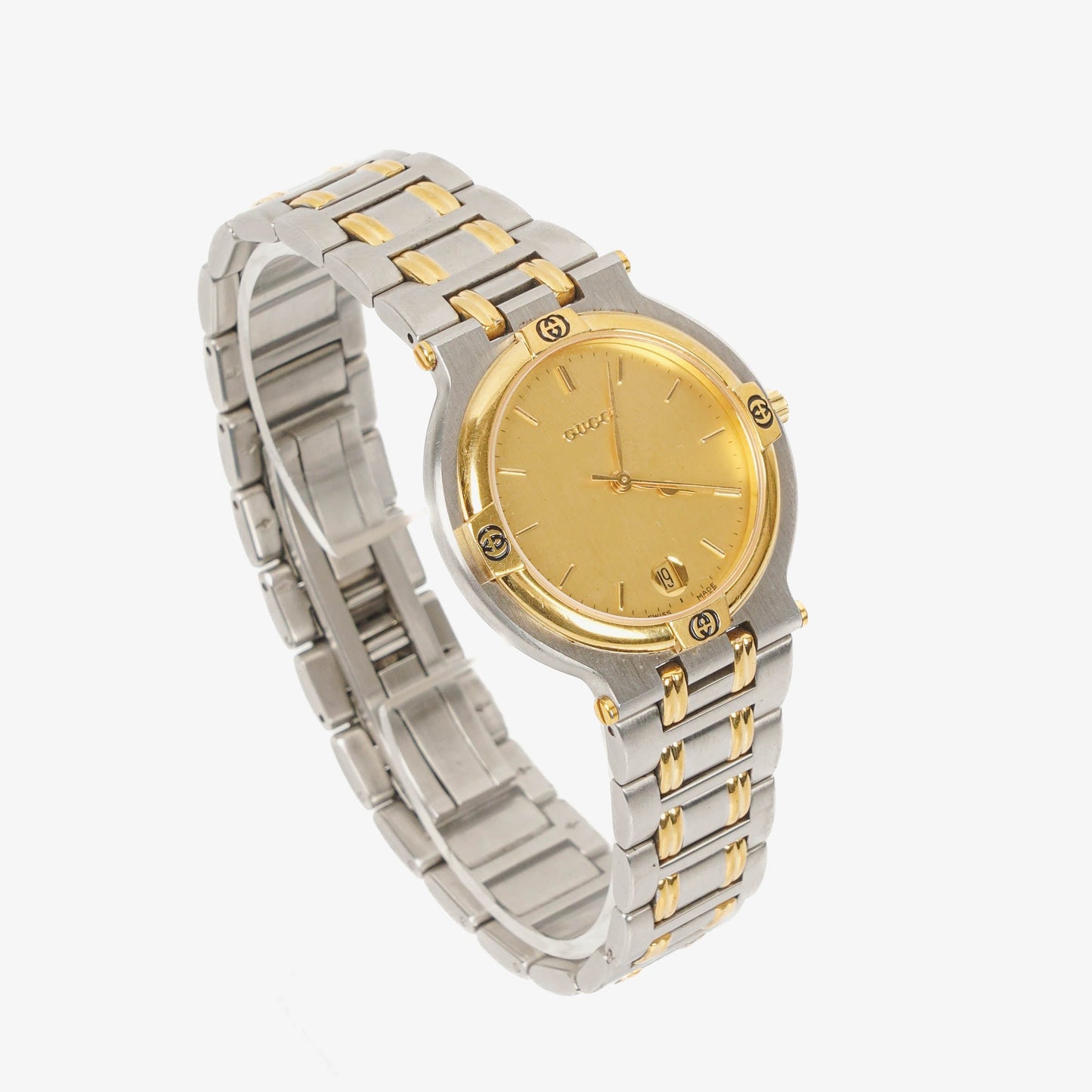 Gucci Two-Tone Stainless Steel 9000G Watch