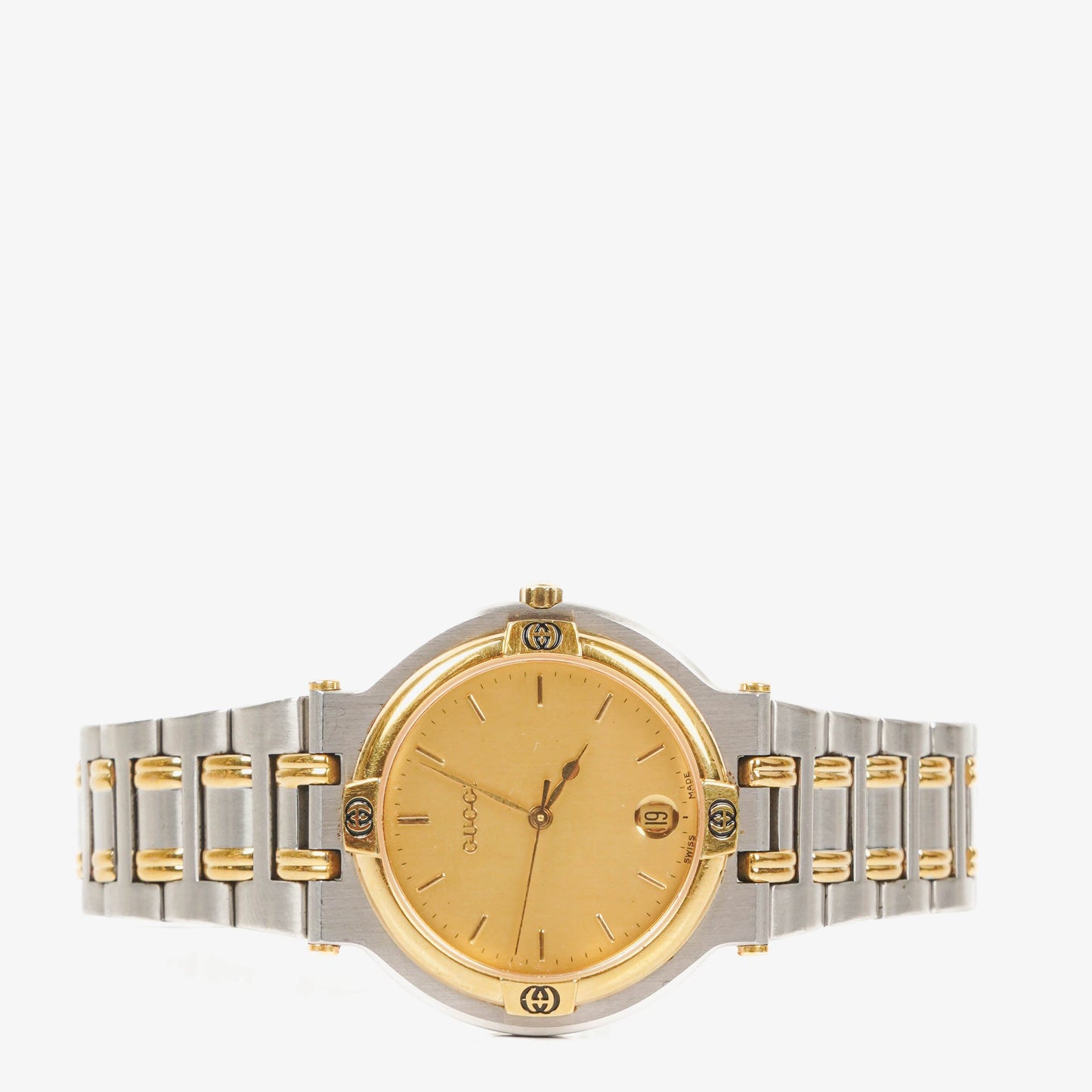 Gucci Two-Tone Stainless Steel 9000G Watch