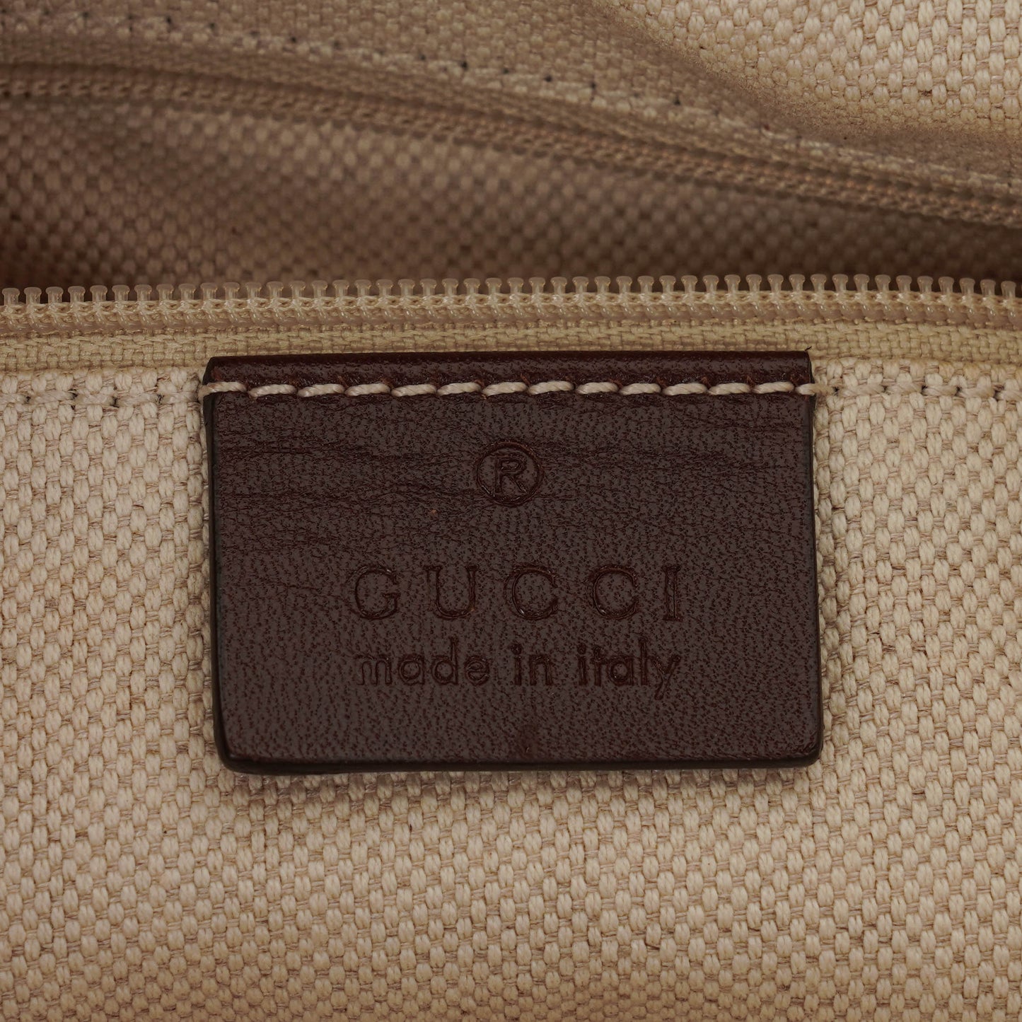 Gucci Beige/Brown Diamante Canvas Sukey Shoulder Hobo Bag