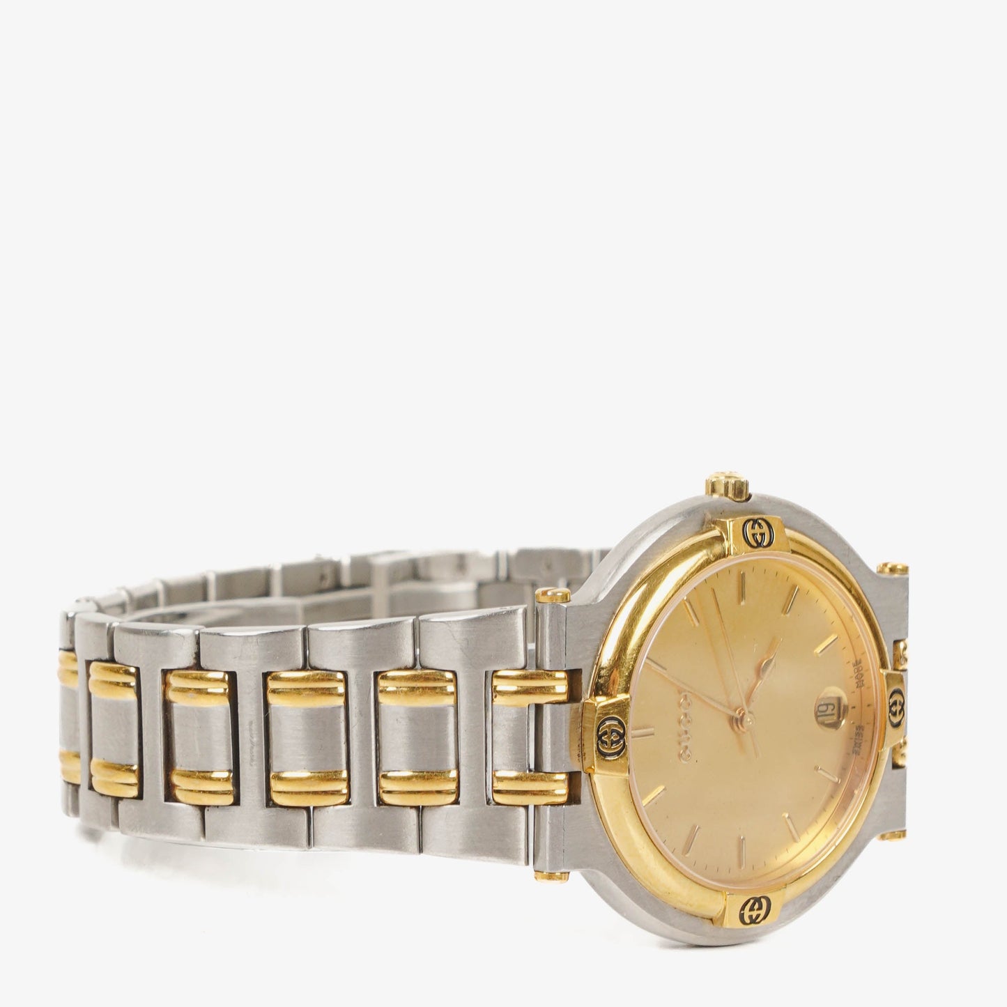 Gucci Two-Tone Stainless Steel 9000G Watch