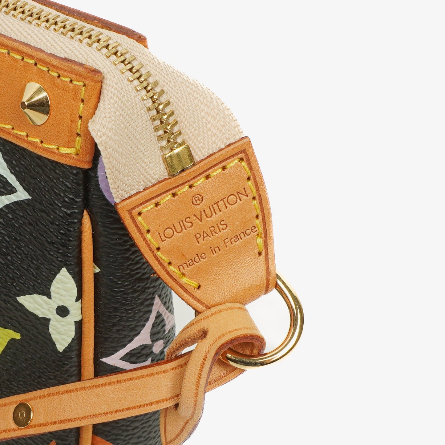 Louis Vuitton Takashi Murakami Pochette Accessoire Multicolor Clutch Handbag